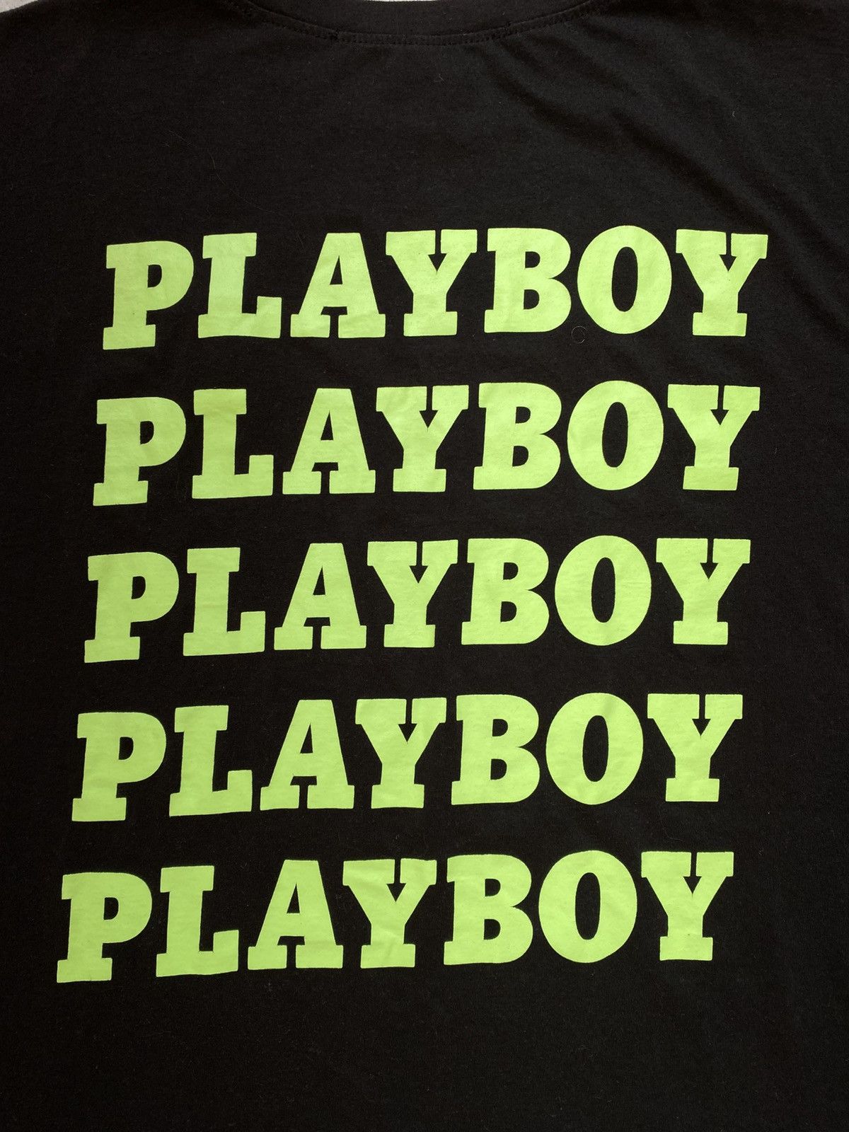 Playboy Misguided x Playboy Black/Green Embroider Graphic Back Size US XXL / EU 58 / 5 - 4 Thumbnail