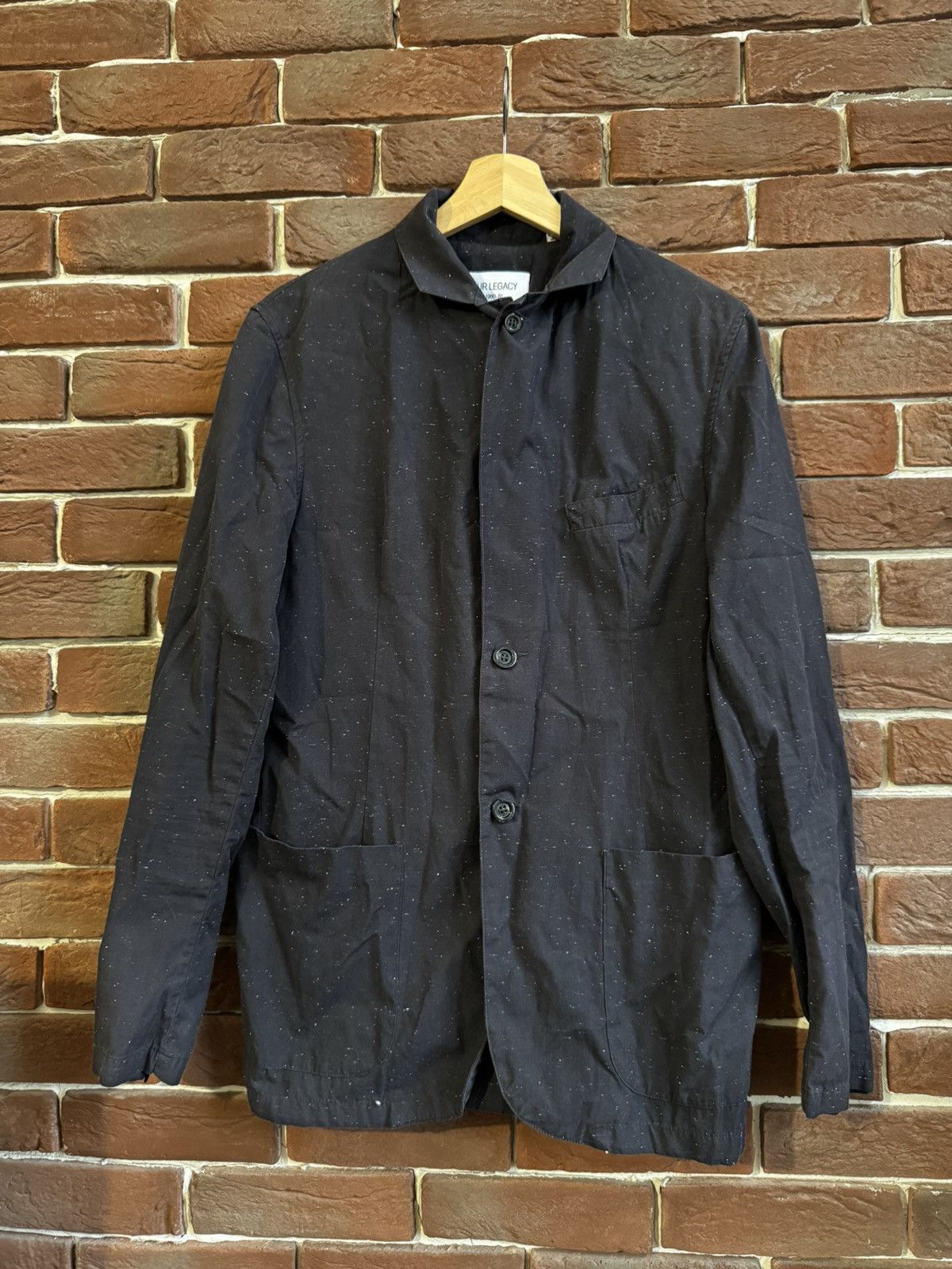 Designer × Our Legacy Rare Vintage Our Legacy Constelation Navy Blazer 48/M Size 48R - 1 Thumbnail