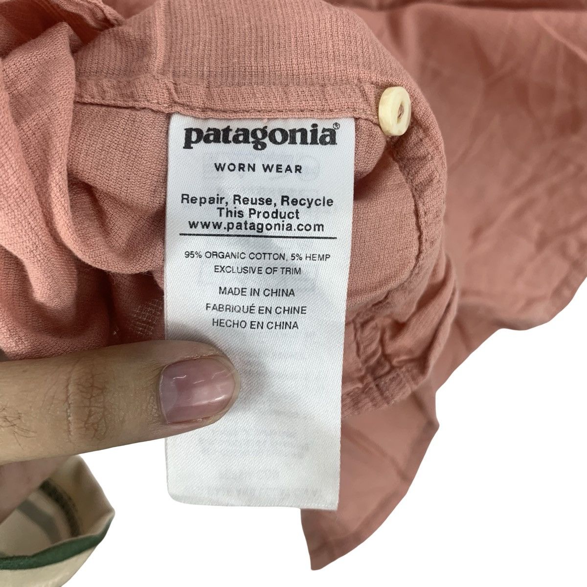 Patagonia PATAGONIA WORN WEAR Organic Button Up Shirt Size US S / EU 44-46 / 1 - 9 Thumbnail
