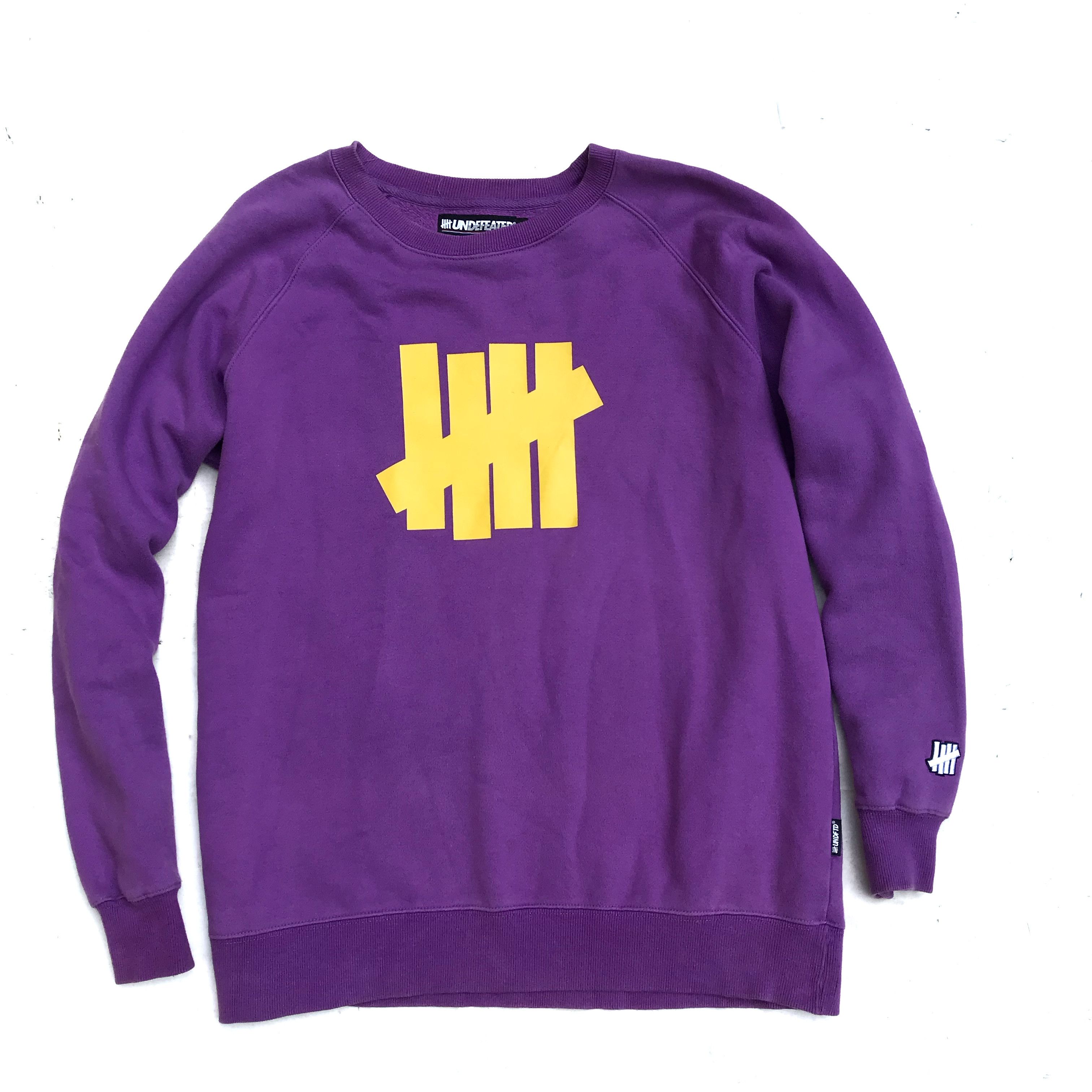 Japanese Brand × Undefeated Vintage Undefeated Jumper sweater Crewneck Mens X Large Size US XL / EU 56 / 4 - 18 Thumbnail