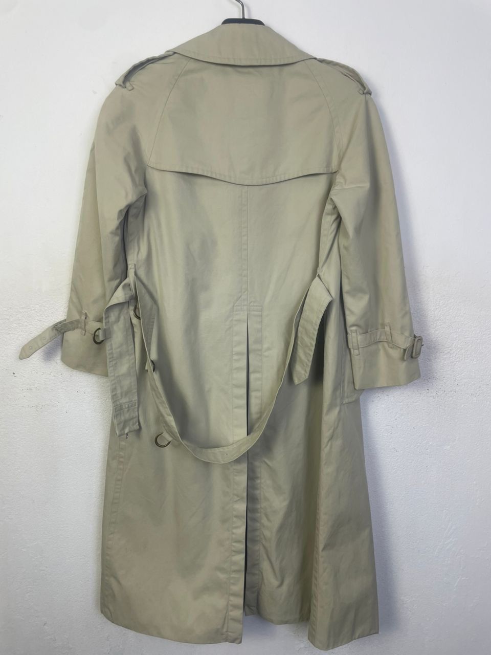 Burberry × Designer × Vintage Vintage Burberry Trench Coat Jacket Size M / US 6-8 / IT 42-44 - 7 Thumbnail