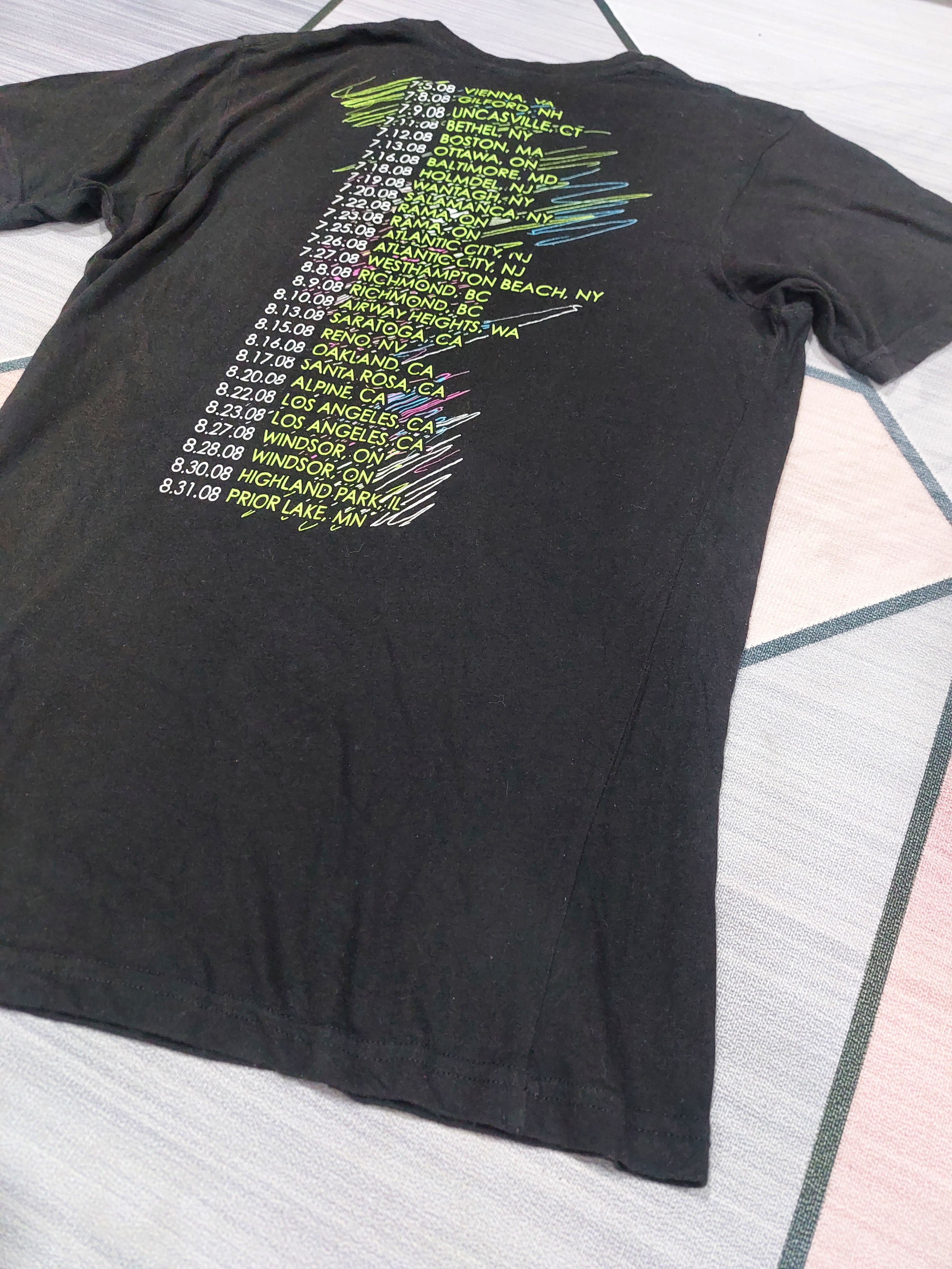 Band Tees × Vintage Y2K DONNA SUMMER TOUR CRAYONS 2008 Size US S / EU 44-46 / 1 - 4 Thumbnail