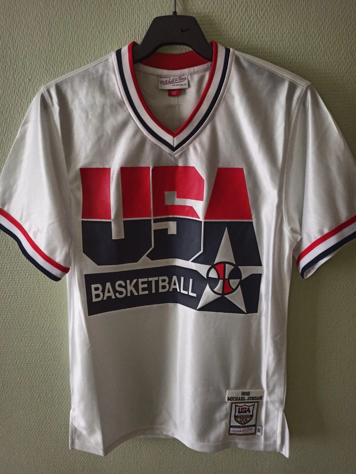 Mitchell & Ness × USA Olympics Mitchell & Ness Authentic Michael Jordan USA Dream Team Size US S / EU 44-46 / 1 - 4 Thumbnail