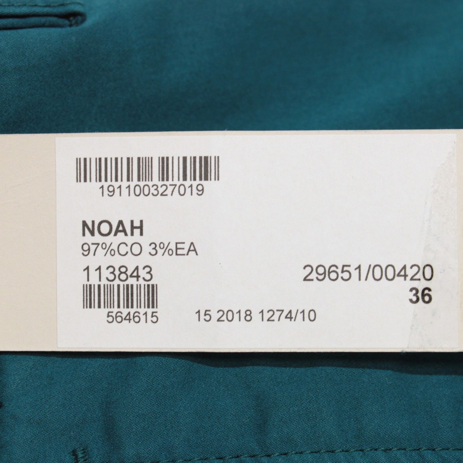 Zanella Zanella New with tags Chino Size 36 US In Blue Size US 36 / EU 52 - 4 Thumbnail