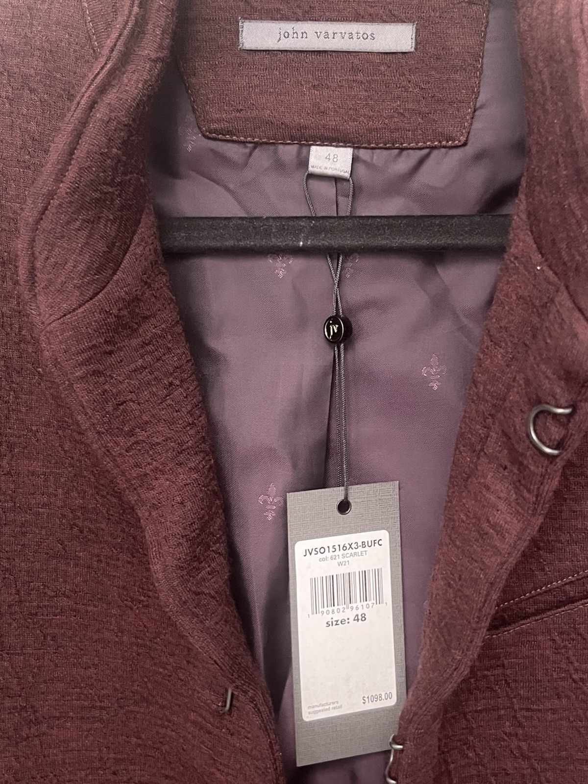 Hook and Bar Jacket. Size EU 48 USA 38