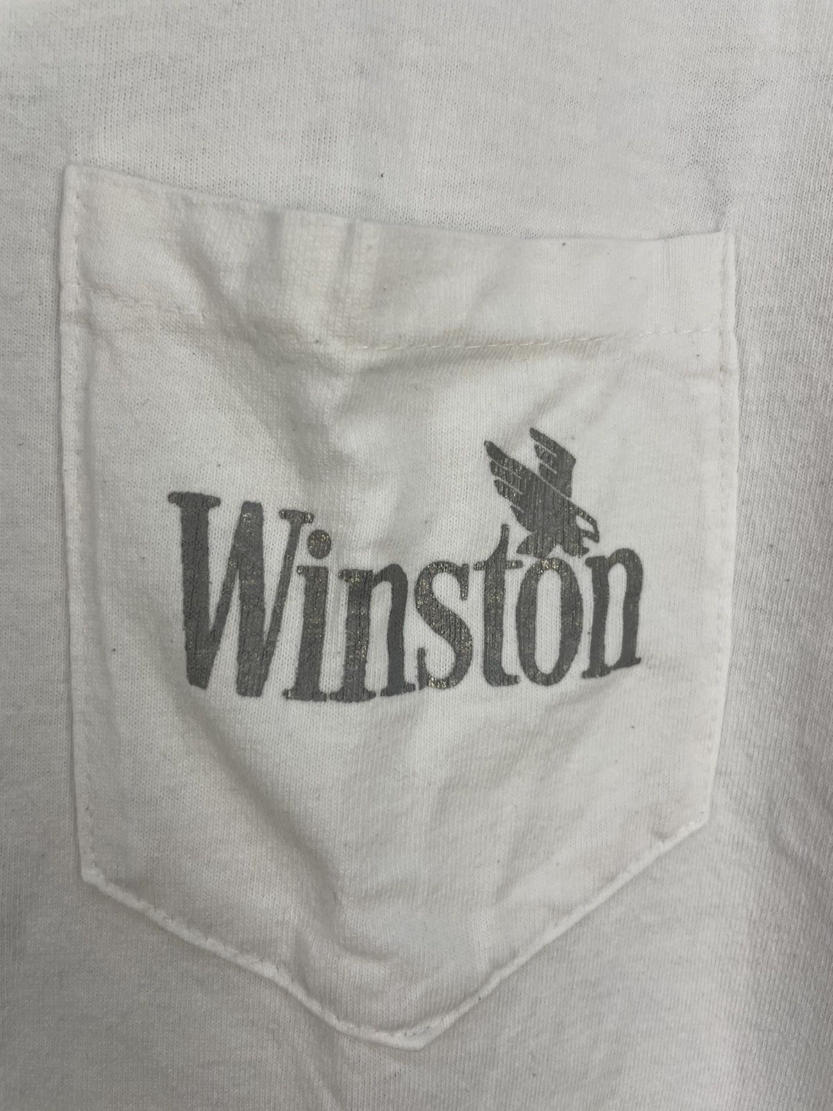 Harry Winston Vintage 90s Winston pocket tee Size US XL / EU 56 / 4 - 5 Thumbnail