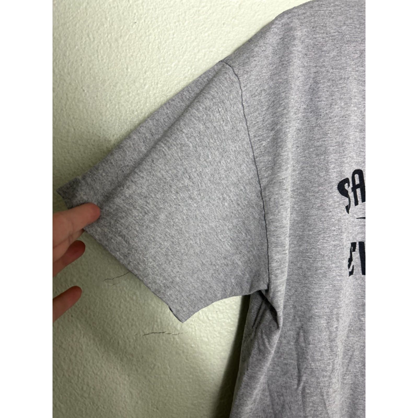 Vintage VINTAGE Sacramento Vs Everybody Mens XL Short Sleeve T Shirt Pullover Gray Size US XL / EU 56 / 4 - 2 Thumbnail