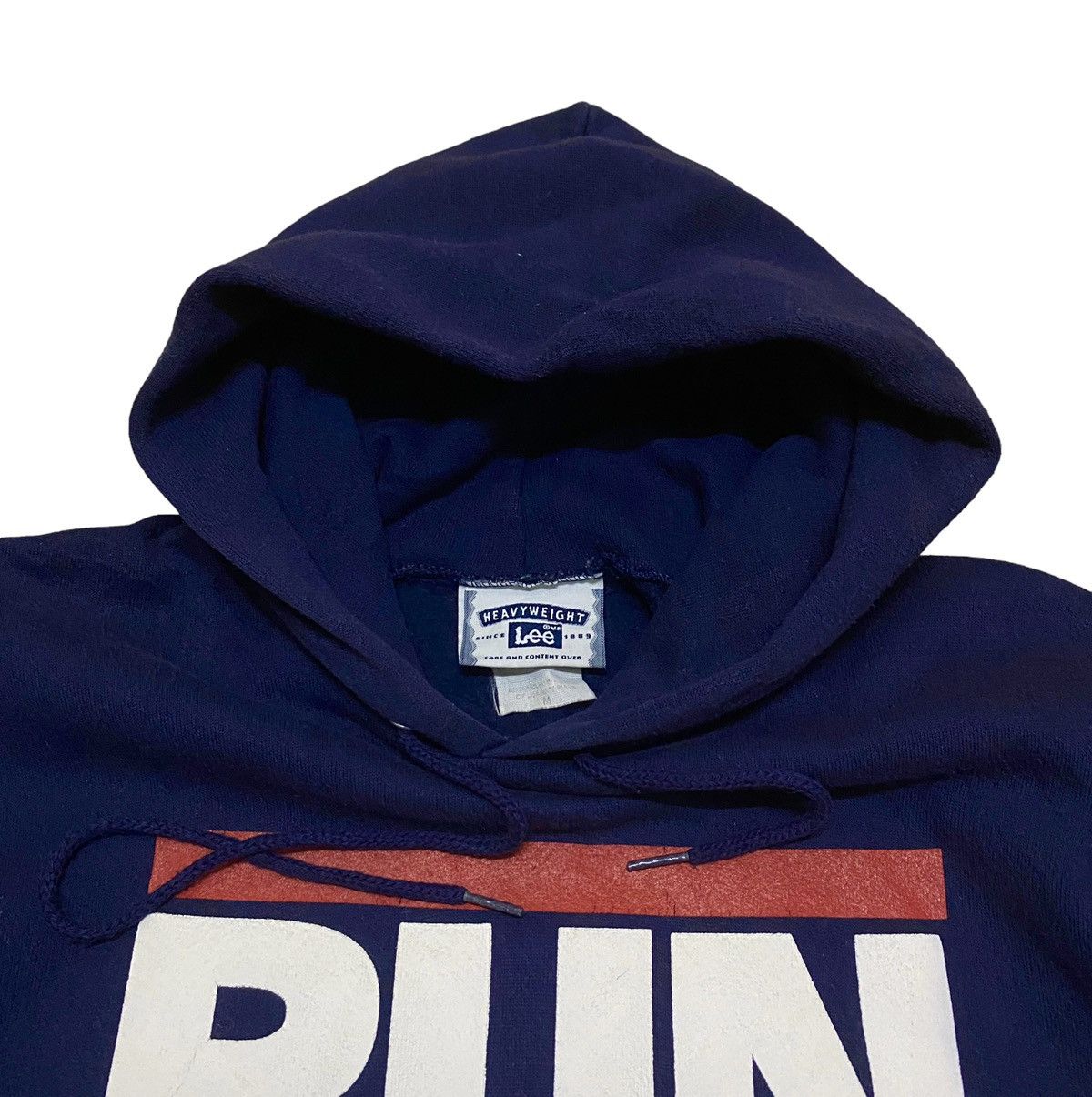 RUN DMC × Vintage Vintage Band Rapper Hip Hop Run Dmc Made In Usa Hoodie 1990s Size US M / EU 48-50 / 2 - 7 Thumbnail