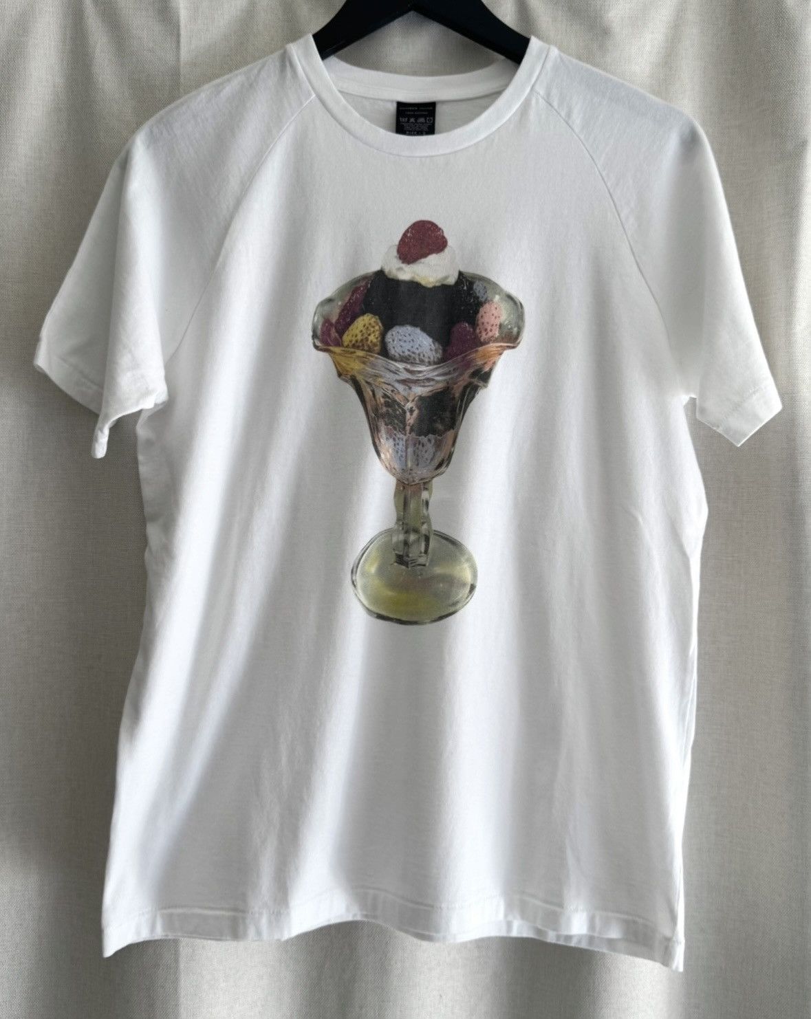 Number (N)ine Number (N)ine Vintage White Dessert Graphic Art Tee Size US L / EU 52-54 / 3 - 1 Thumbnail
