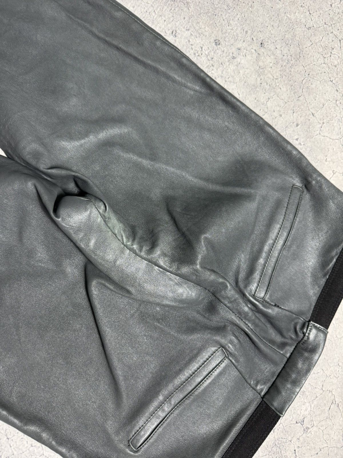 Helmut Lang Helmut Lang Leather Luxury Pants Skinny Archive Size 28" / US 6 / IT 42 - 10 Thumbnail