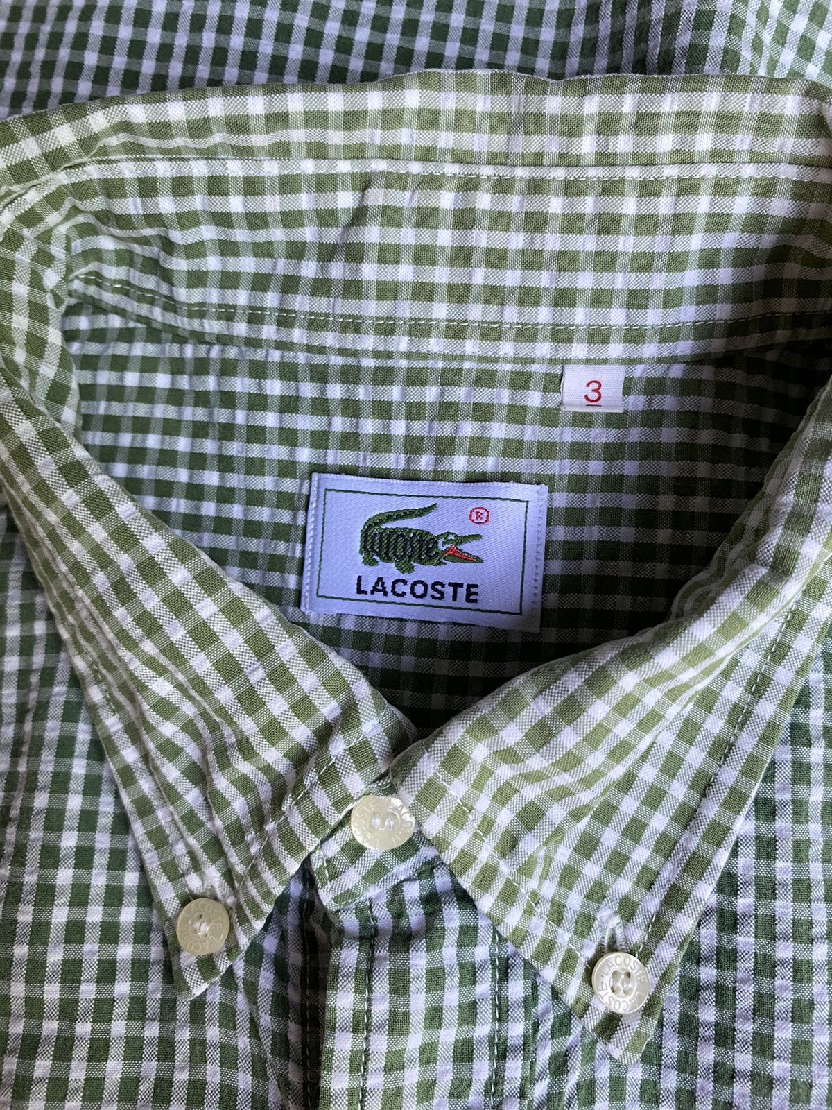 Lacoste Lacoste plaid shirt Size US M / EU 48-50 / 2 - 11 Thumbnail