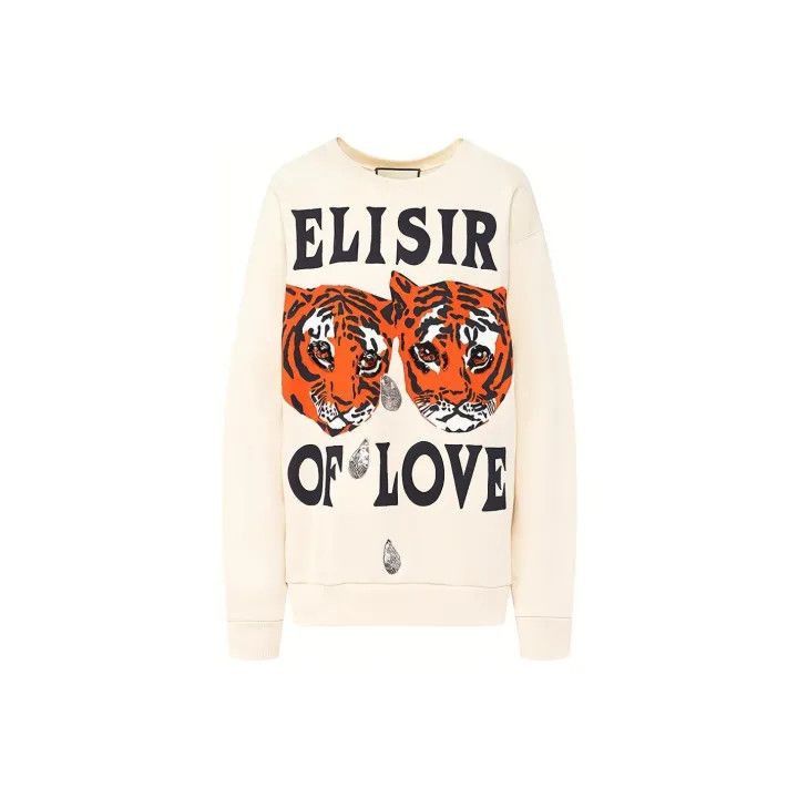 Gucci Gucci Tiger Print Sweatshirt for Women-2507 Size S / US 4 / IT 40 - 7 Thumbnail