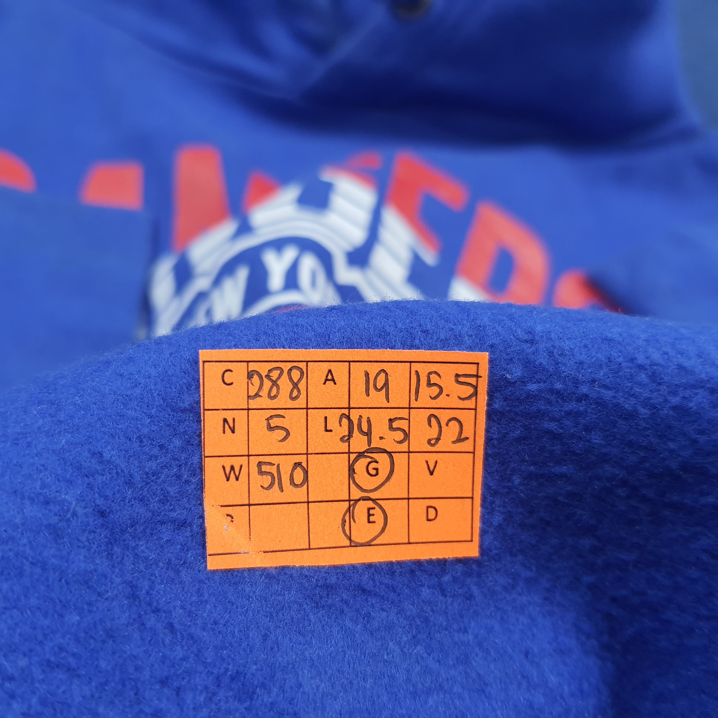 NHL Vintage New York Rangers Hockey NHL Hoodie C288N5 Size US S / EU 44-46 / 1 - 7 Thumbnail