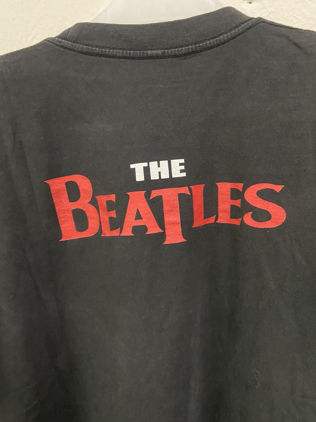 Band Tees × Vintage Distressed Sun Faded The Beatles Tshirt Size US L / EU 52-54 / 3 - 8 Thumbnail