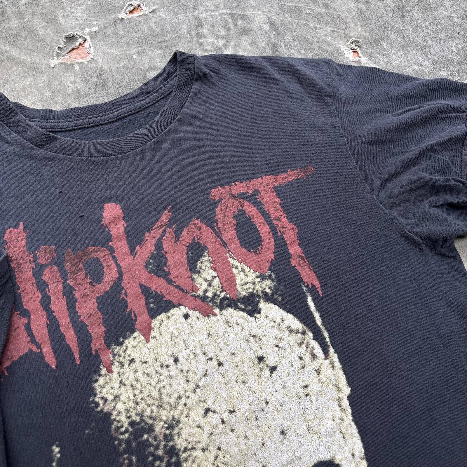 Band Tees Vintage Y2K Slipknot .5: The Gray Chapter Heavy Metal Shirt Size US M / EU 48-50 / 2 - 4 Thumbnail
