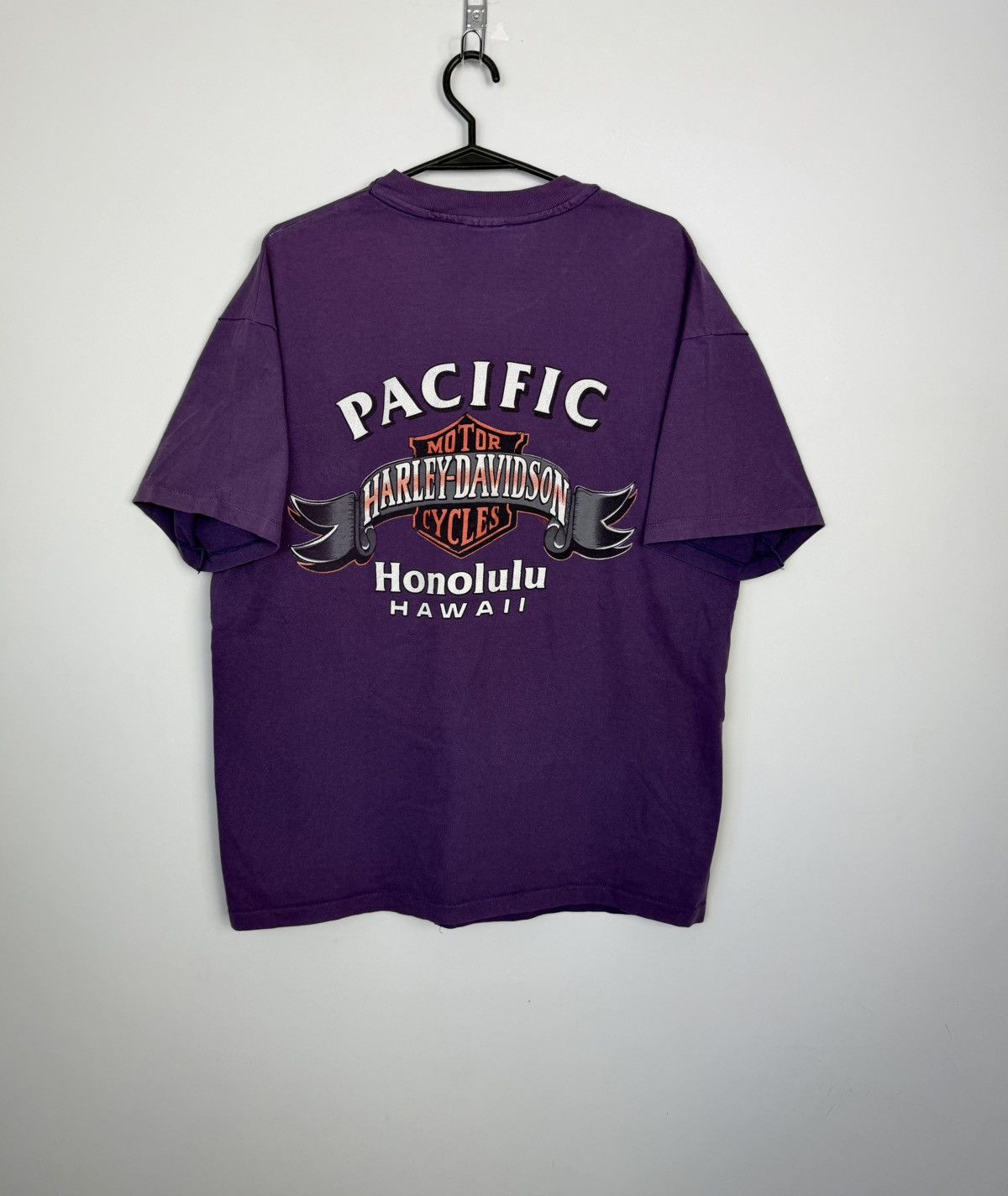 Harley Davidson Rare Harley Davidson 1993 Honolulu Hawaii Vintage 90's Size US XL / EU 56 / 4 - 3 Thumbnail