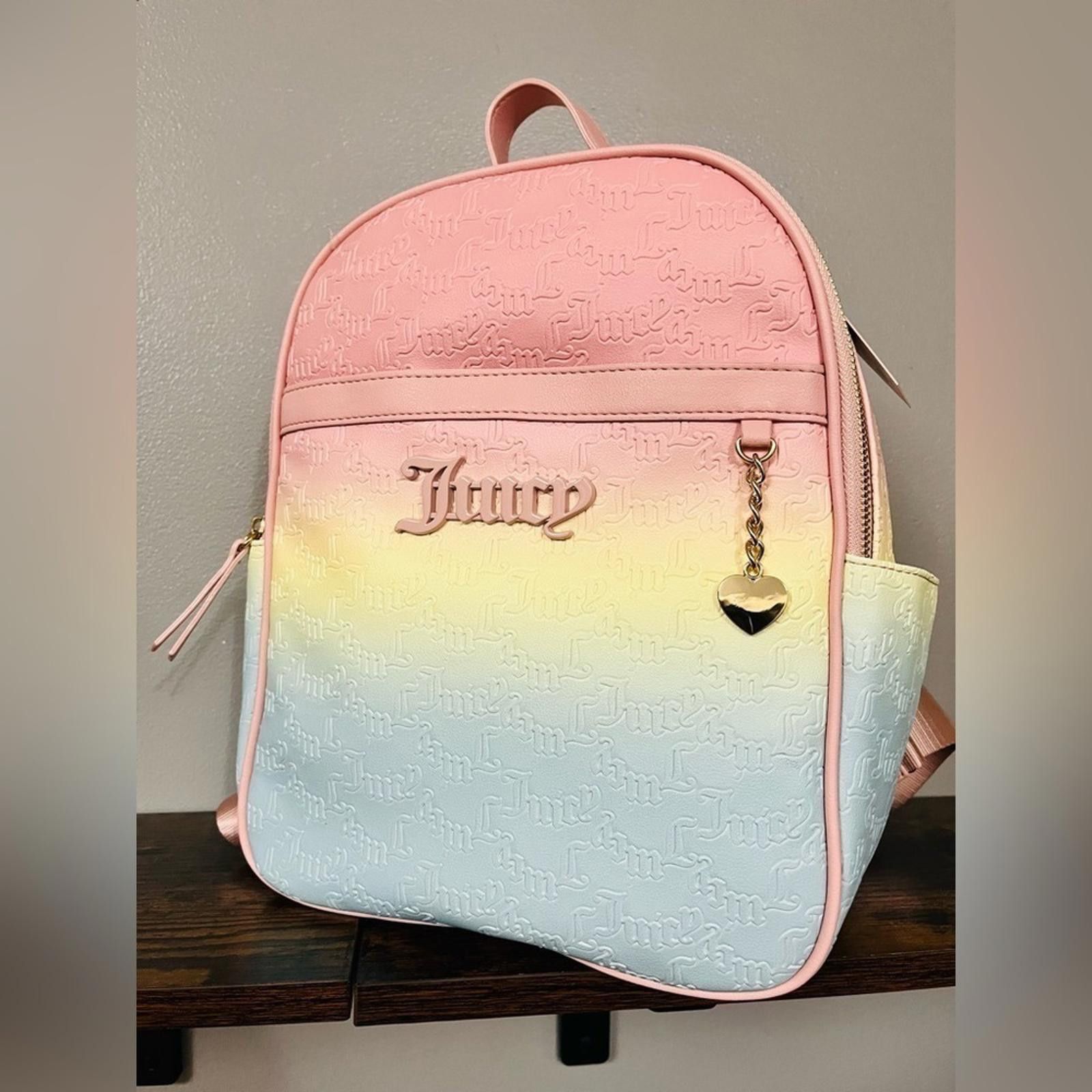Juicy Couture Juicy Couture Diamond Bling Ombre Heartless Backpack NWT​​​ Size ONE SIZE - 1 Thumbnail