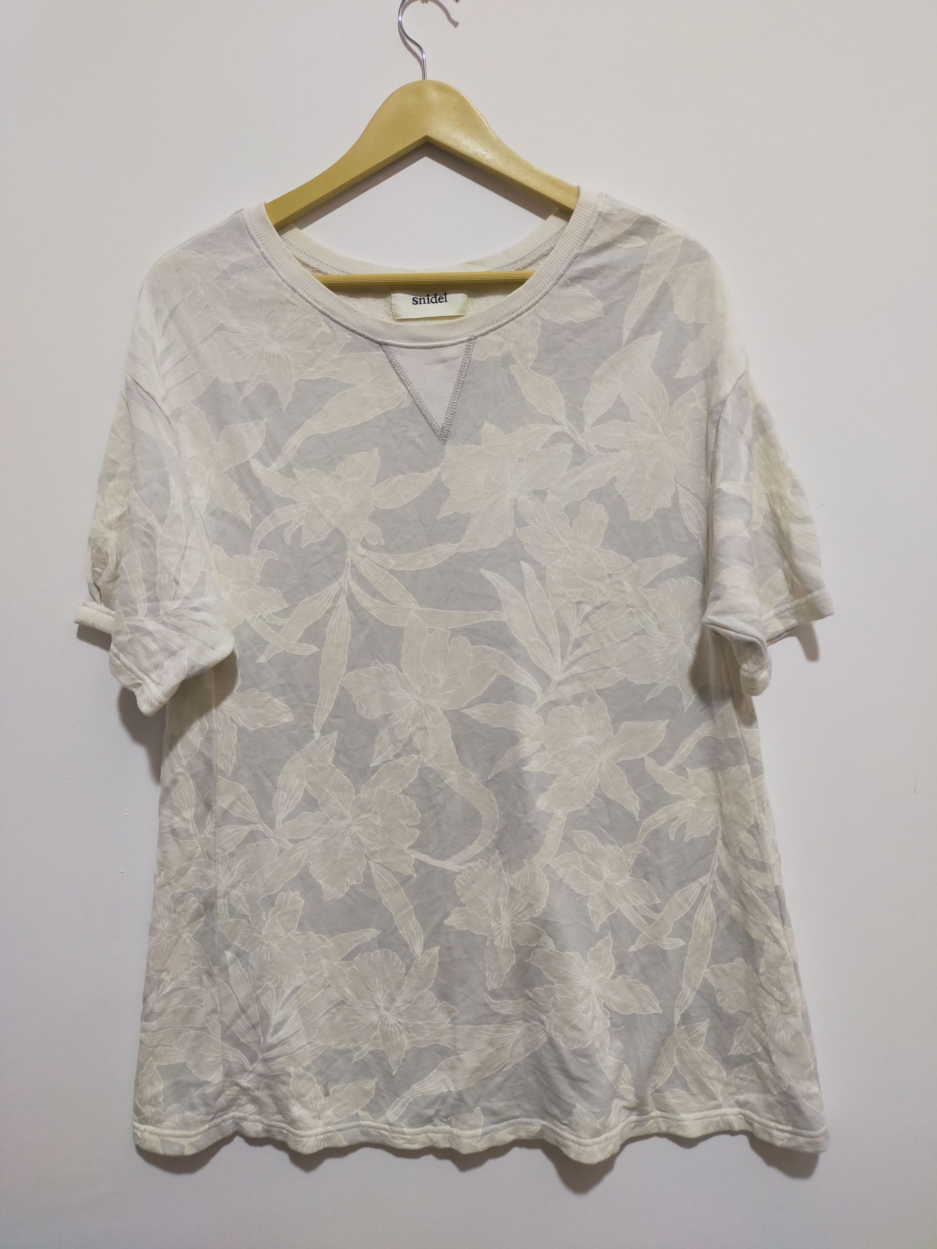 Other SNIDEL FLOWER T SHIRT Size M / US 6-8 / IT 42-44 - 1 Thumbnail