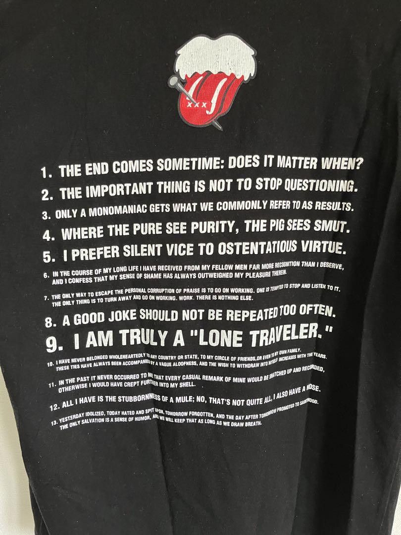 Number (N)ine God Selection XXX Rolling Stones Tee Size US M / EU 48-50 / 2 - 3 Thumbnail