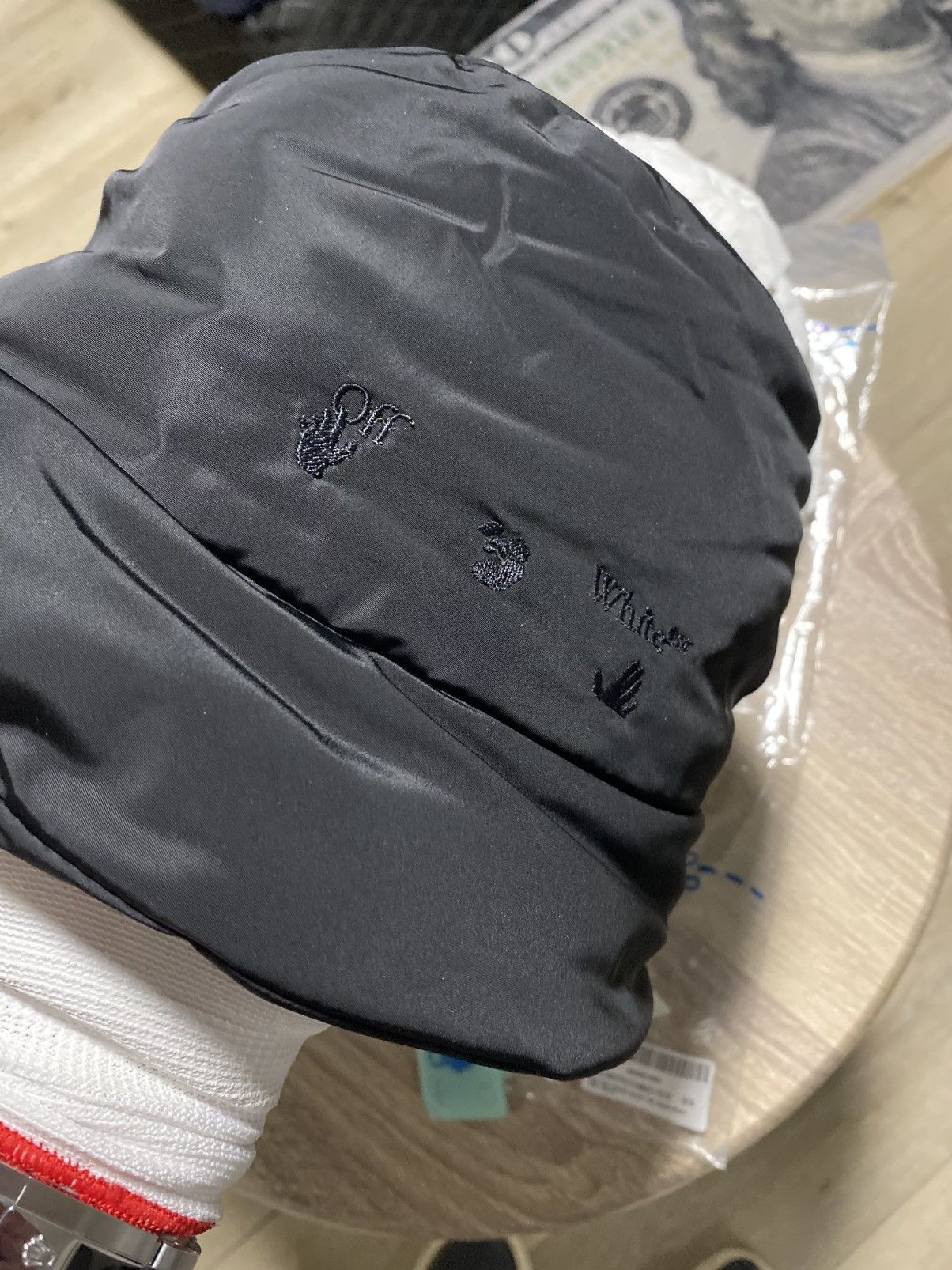 Off-White Off-White Logo-embroidered unisex Bucket Hat Size ONE SIZE - 2 Thumbnail
