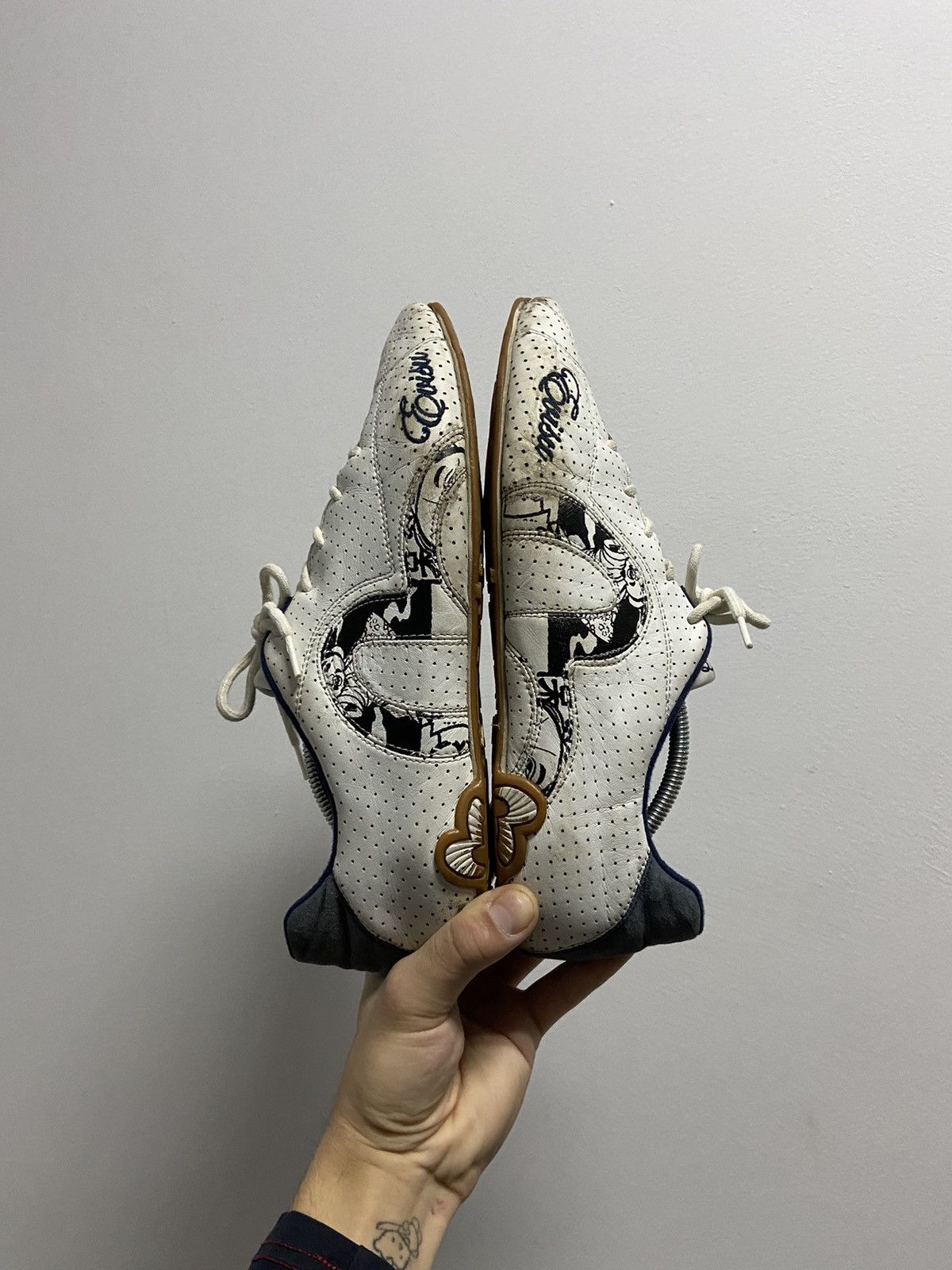 Evisu × Vintage Evisu big seagull logo sneakers vintage Size US 14 / EU 47 - 9 Thumbnail