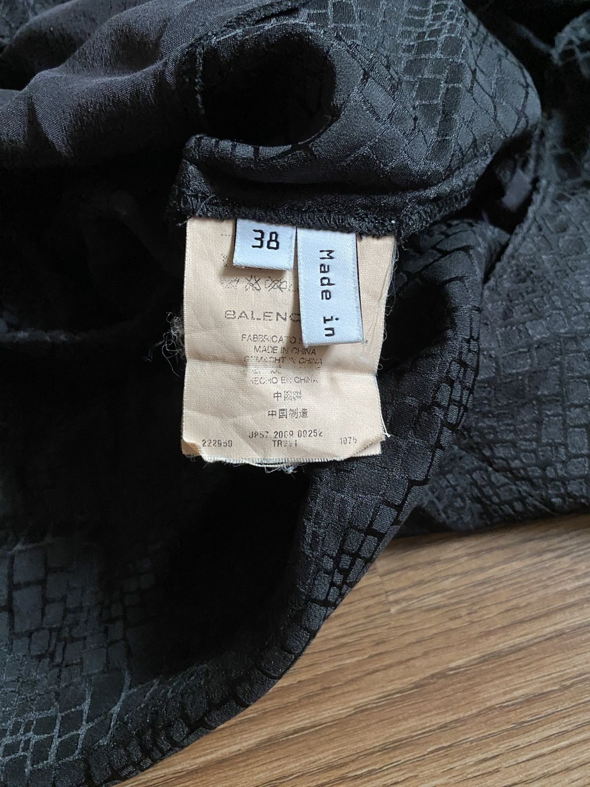 Balenciaga Balenciaga Silk Top Size S / US 4 / IT 40 - 4 Thumbnail