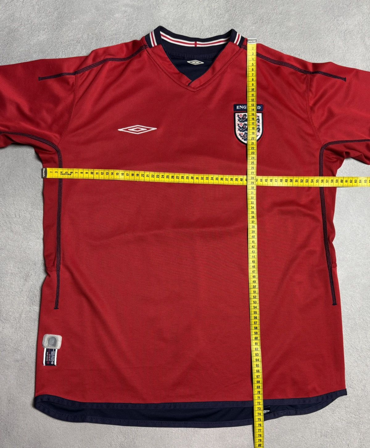 Umbro England 2002 2004 Away Shirt Soccer Jersey Reversible Umbro Size US XL / EU 56 / 4 - 25 Thumbnail