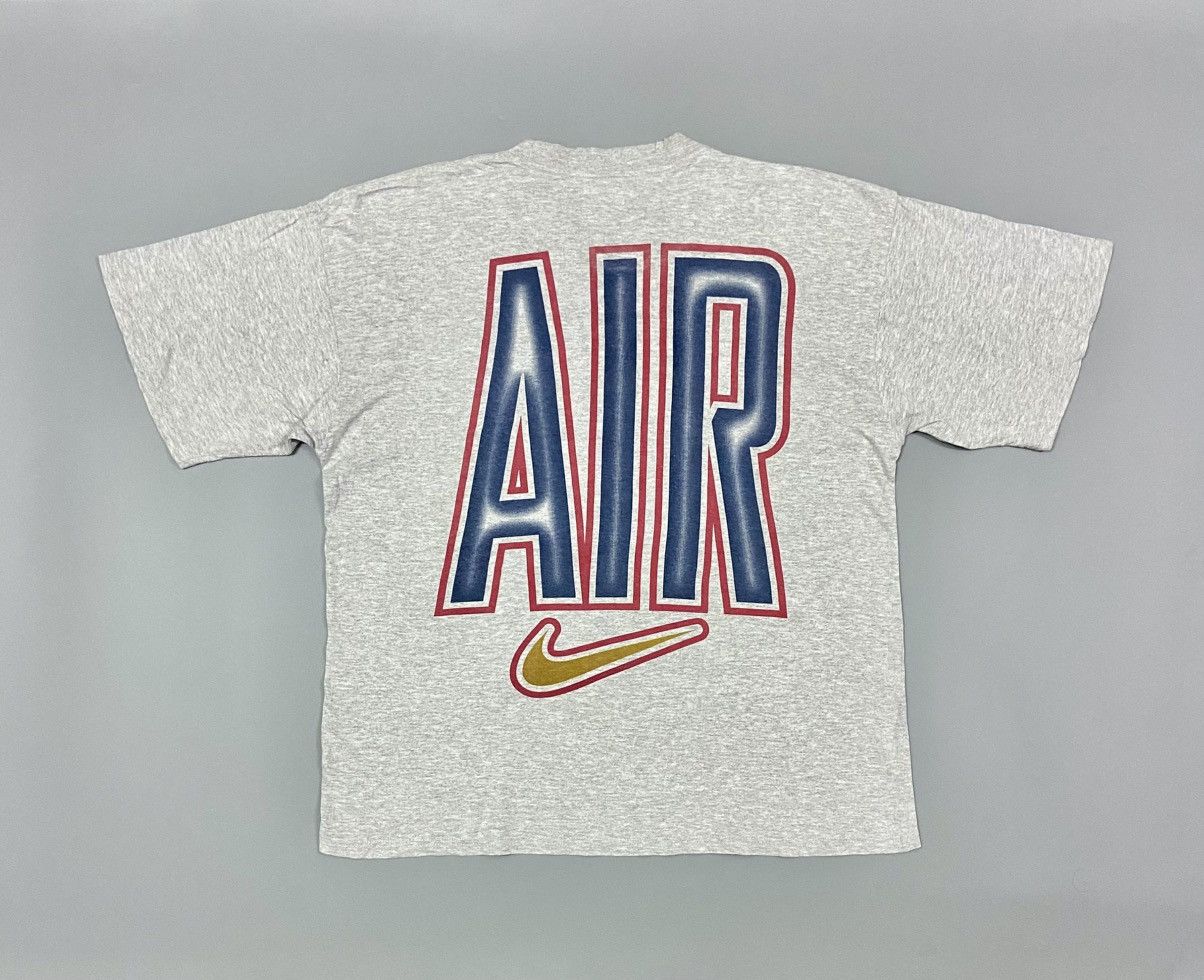 Nike Vintage 1990s Nike Air Uptempo graphic T-shirt. Size US L / EU 52-54 / 3 - 2 Thumbnail