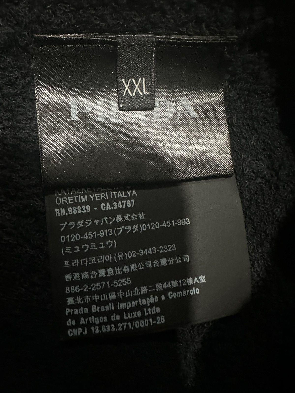 Prada PRADA COTTON TERRY SHORTS Size US 38 / EU 54 - 5 Thumbnail
