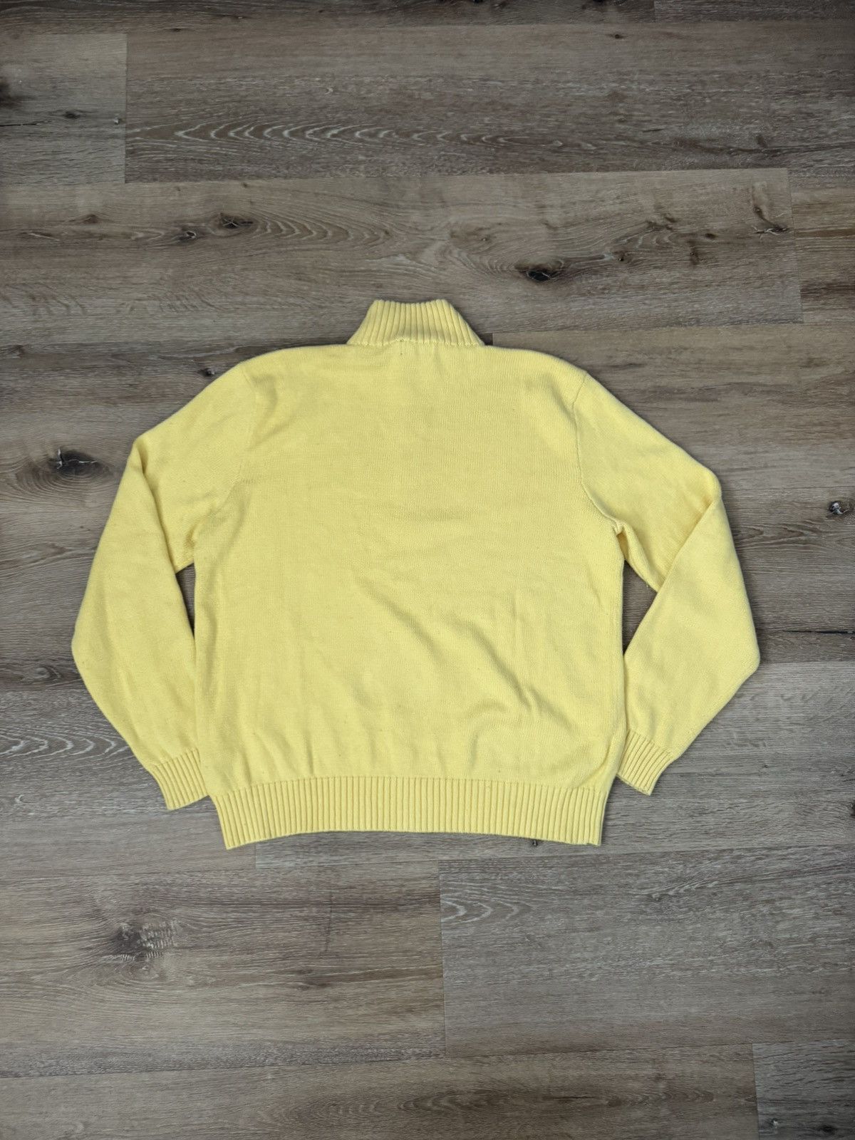 Polo Ralph Lauren Polo Ralph Lauren Gele Quarter-Zip Trui L Size US L / EU 52-54 / 3 - 3 Thumbnail