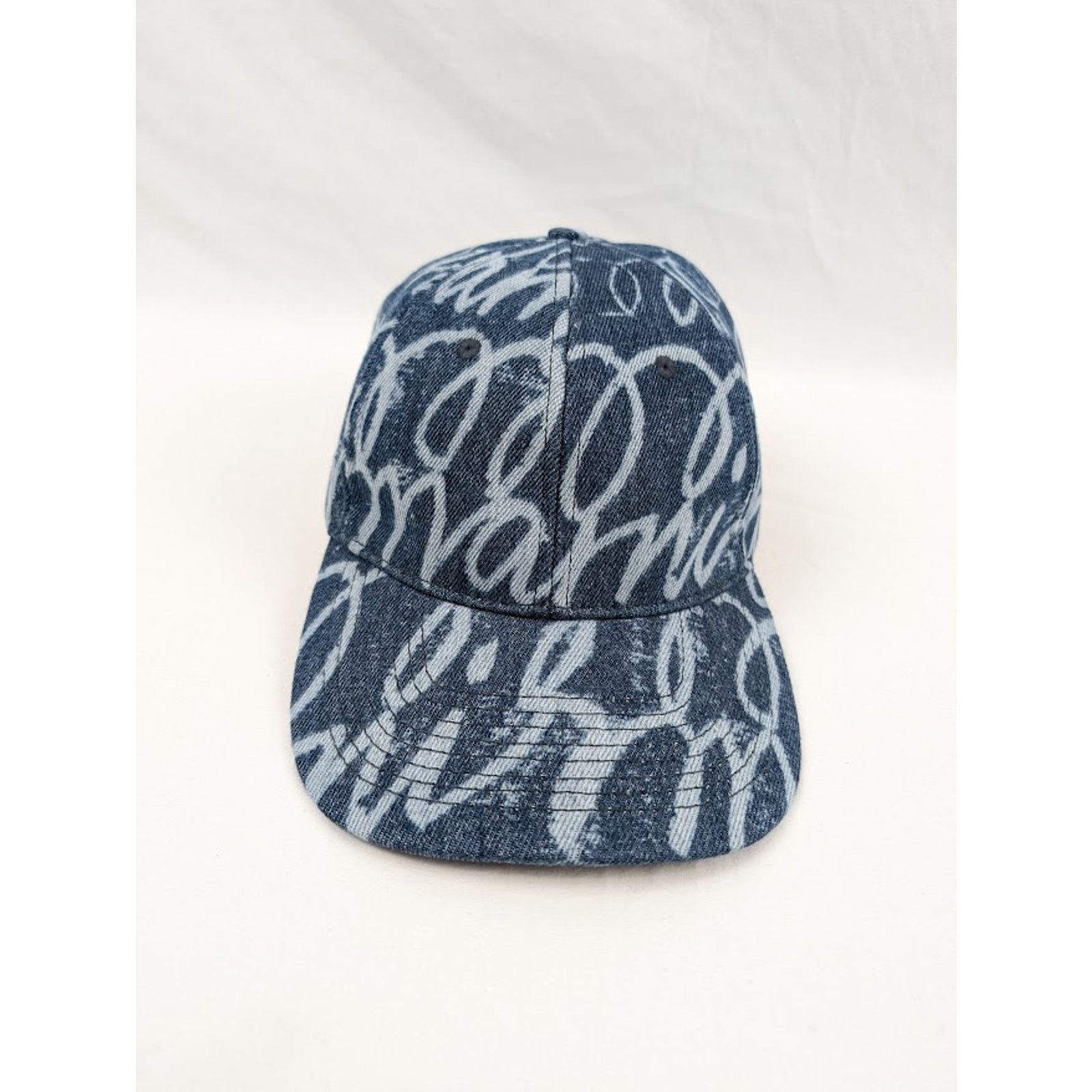Marni o1rshd1 Size: L / Bleached Lasered Light Denim Cap / Hat Size ONE SIZE - 2 Thumbnail