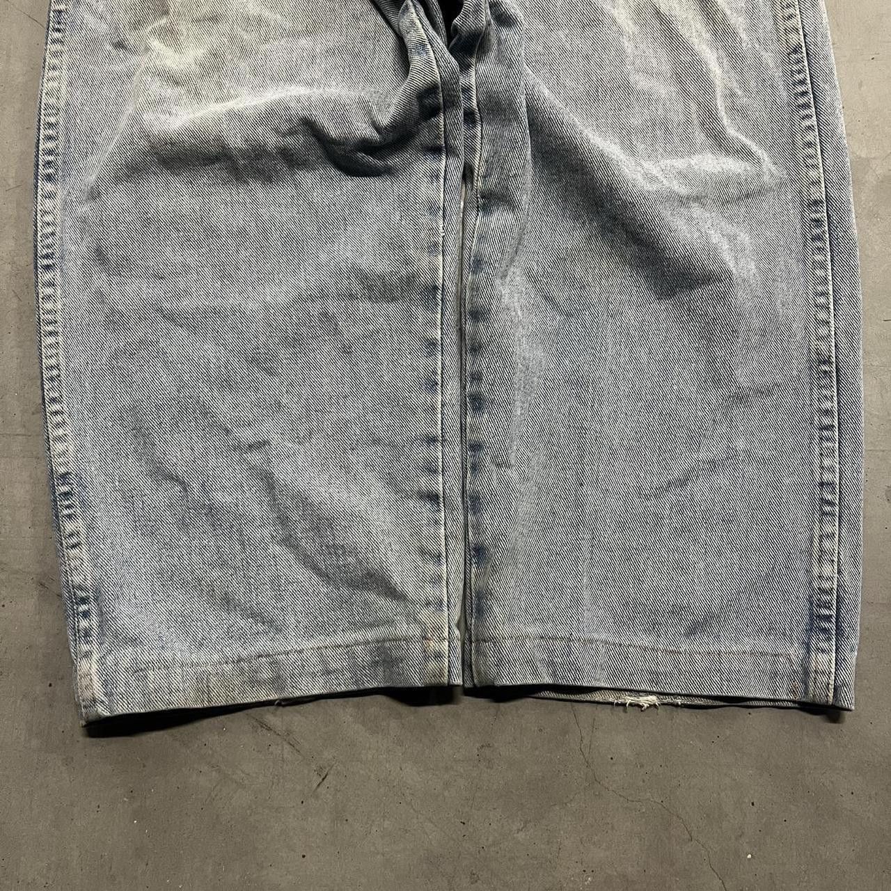 Vintage Vintage Y2K/2000s Baggy Skater Style Light Wash Denim Jeans! Size US 43 - 5 Thumbnail