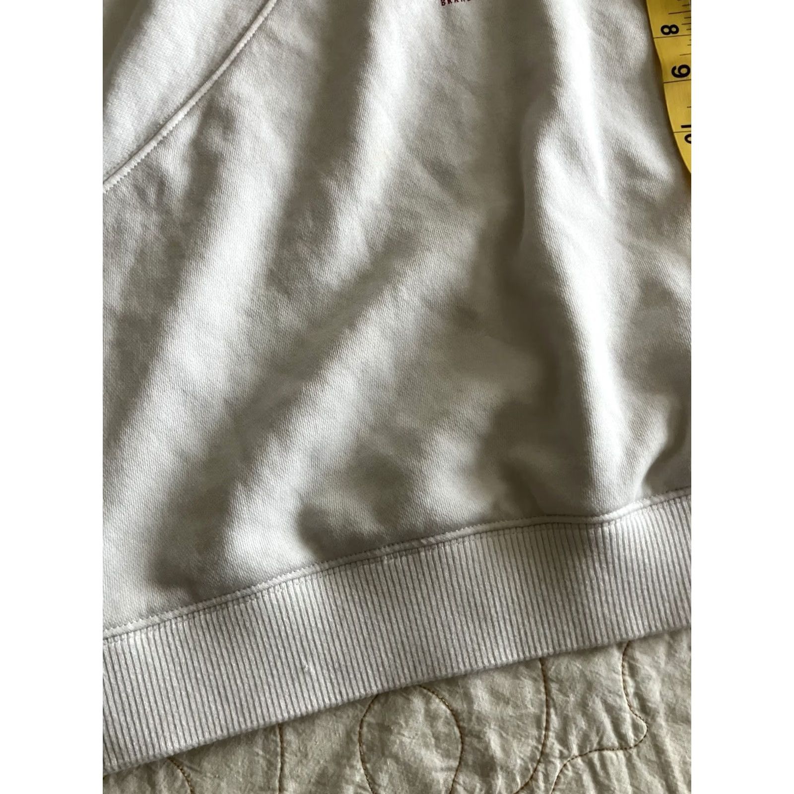 True Religion True Religion Crop Top Shirt Women S White Short Sleeve Crewneck Ringer Pullover Casual Party/Cocktail Travel Size S / US 4 / IT 40 - 6 Thumbnail
