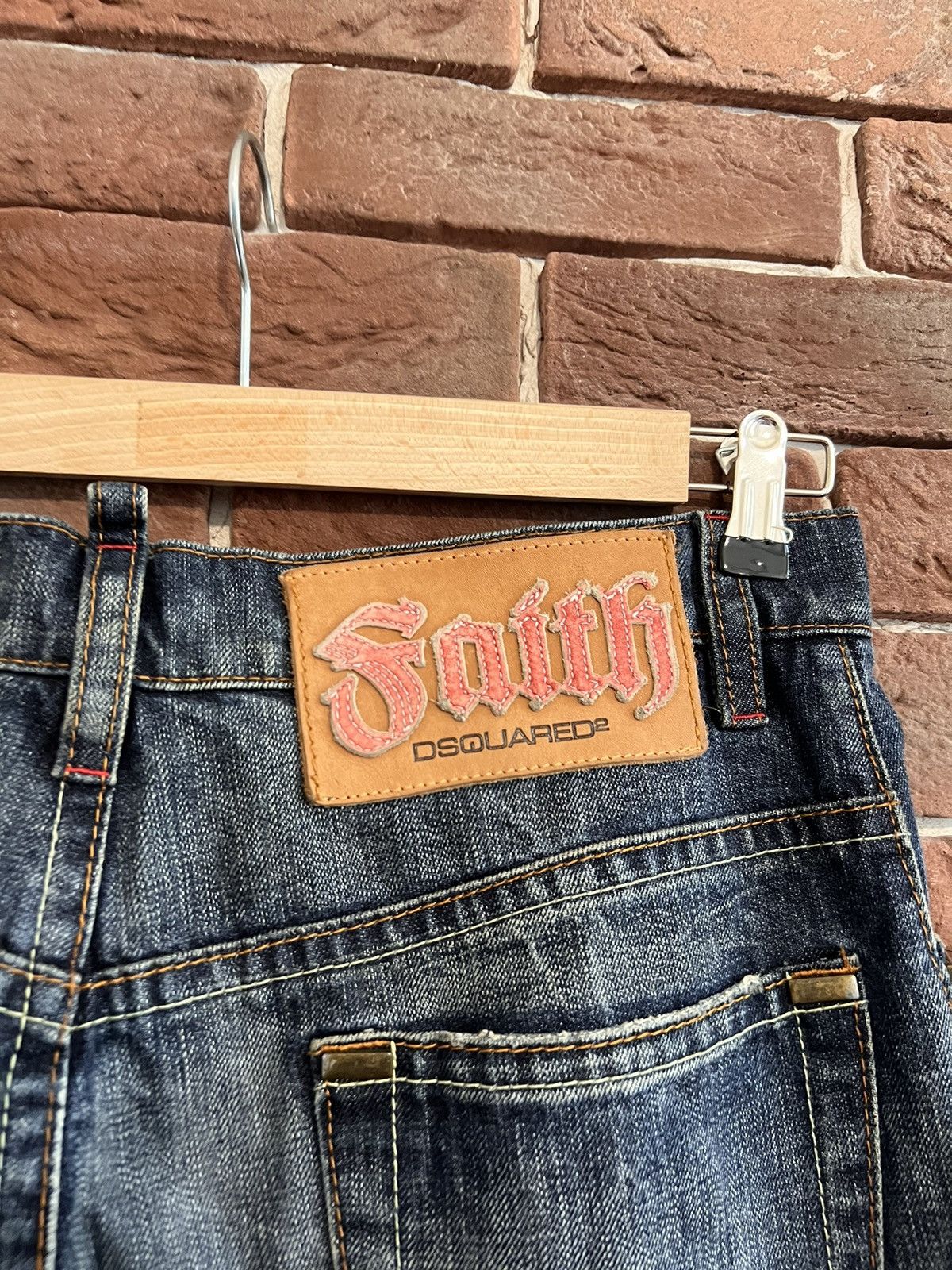 Dsquared2 Rare Vintage Dsquared2 Faith Womens distressed Denim pants Size 28" / US 6 / IT 42 - 7 Thumbnail