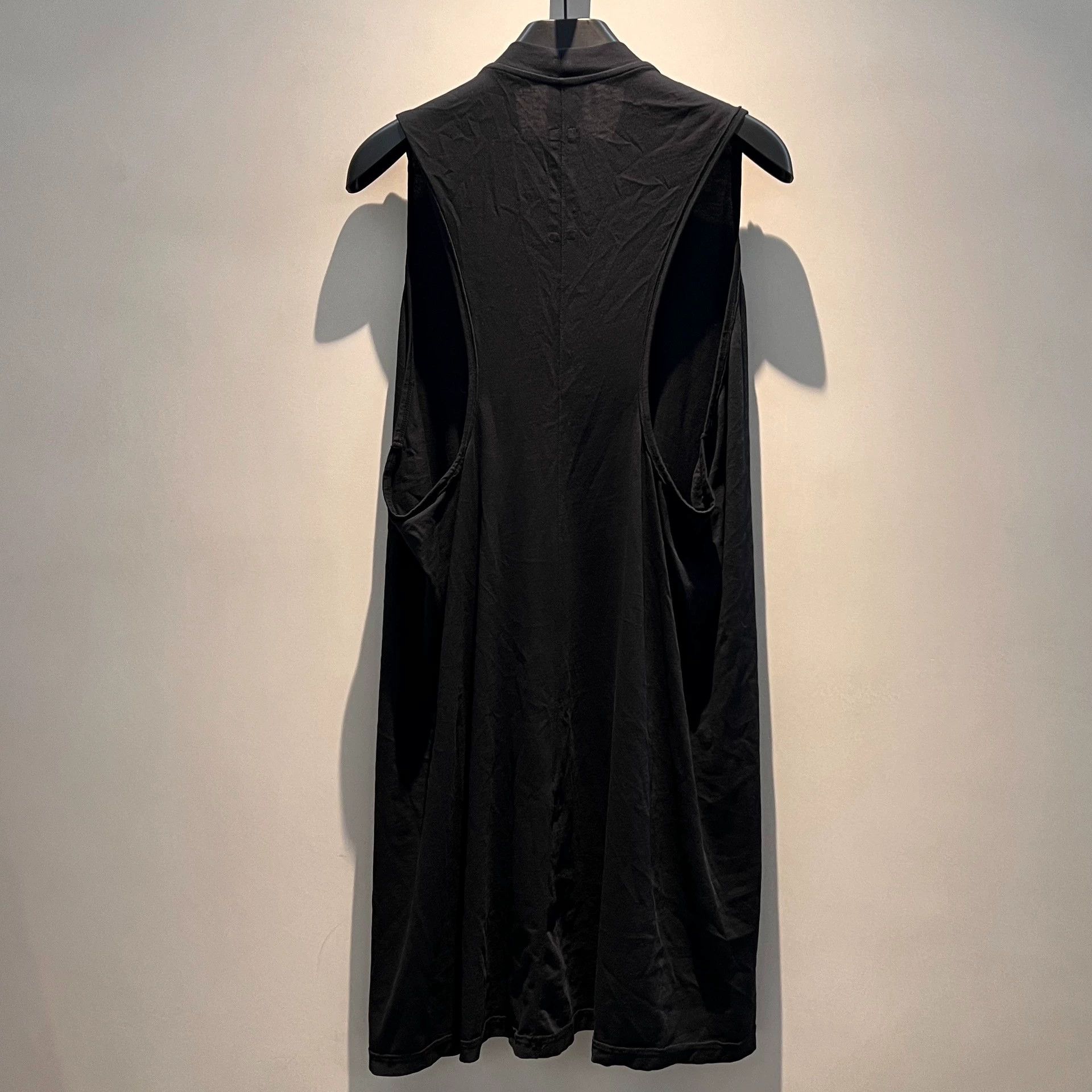 Rick Owens Rick Owens DRKSHDW Multi-line 100% Cotton Backless Tank Top Size M / US 6-8 / IT 42-44 - 2 Thumbnail