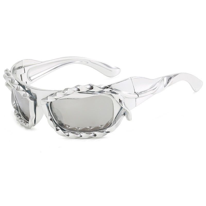 Electric Visual Modern Street ins style custom avant-garde sunglasses Size ONE SIZE - 5 Thumbnail