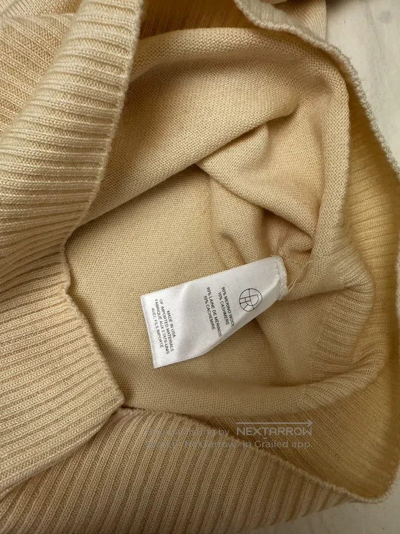 The Row The Row Bat Sleeve Turtleneck Sweater Size S / US 4 / IT 40 - 4 Thumbnail