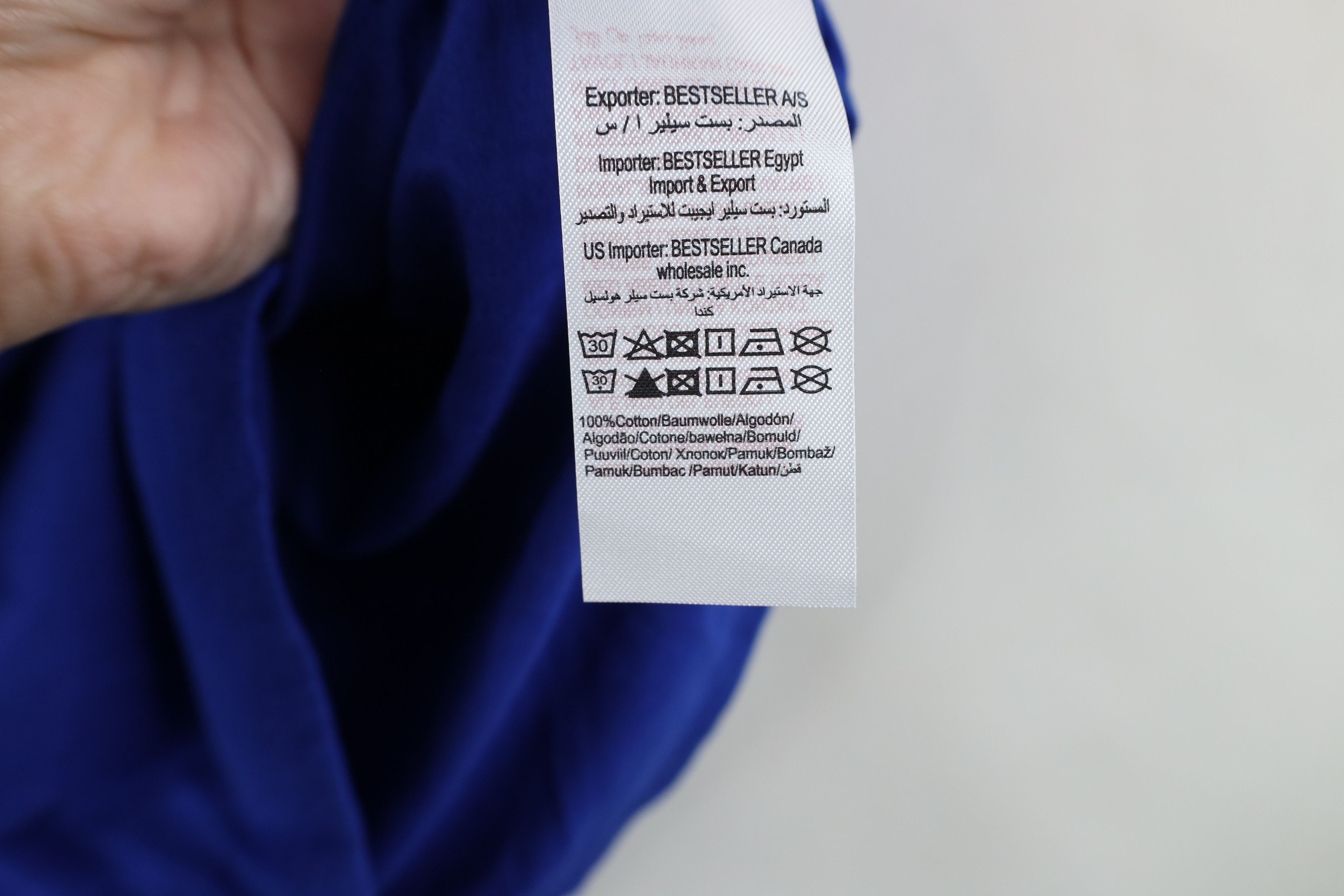 Jack & Jones New Jack & Jones Co Block Letter Short Sleeve T-Shirt Blue Size US S / EU 44-46 / 1 - 11 Thumbnail