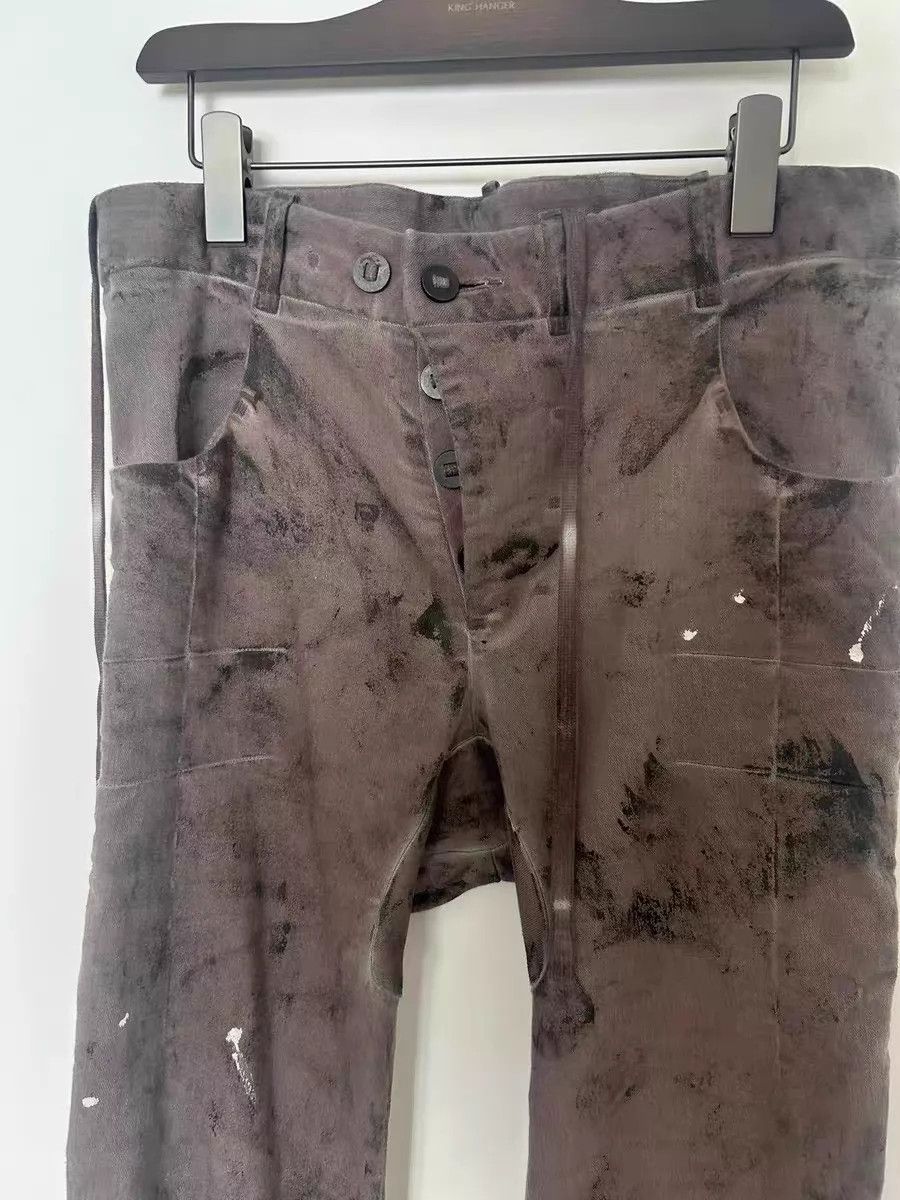 Boris Bidjan Saberi Boris Bidjan Saberi P13 TF Distressed Pants (24, 42/44cm) Size US 32 / EU 48 - 5 Thumbnail