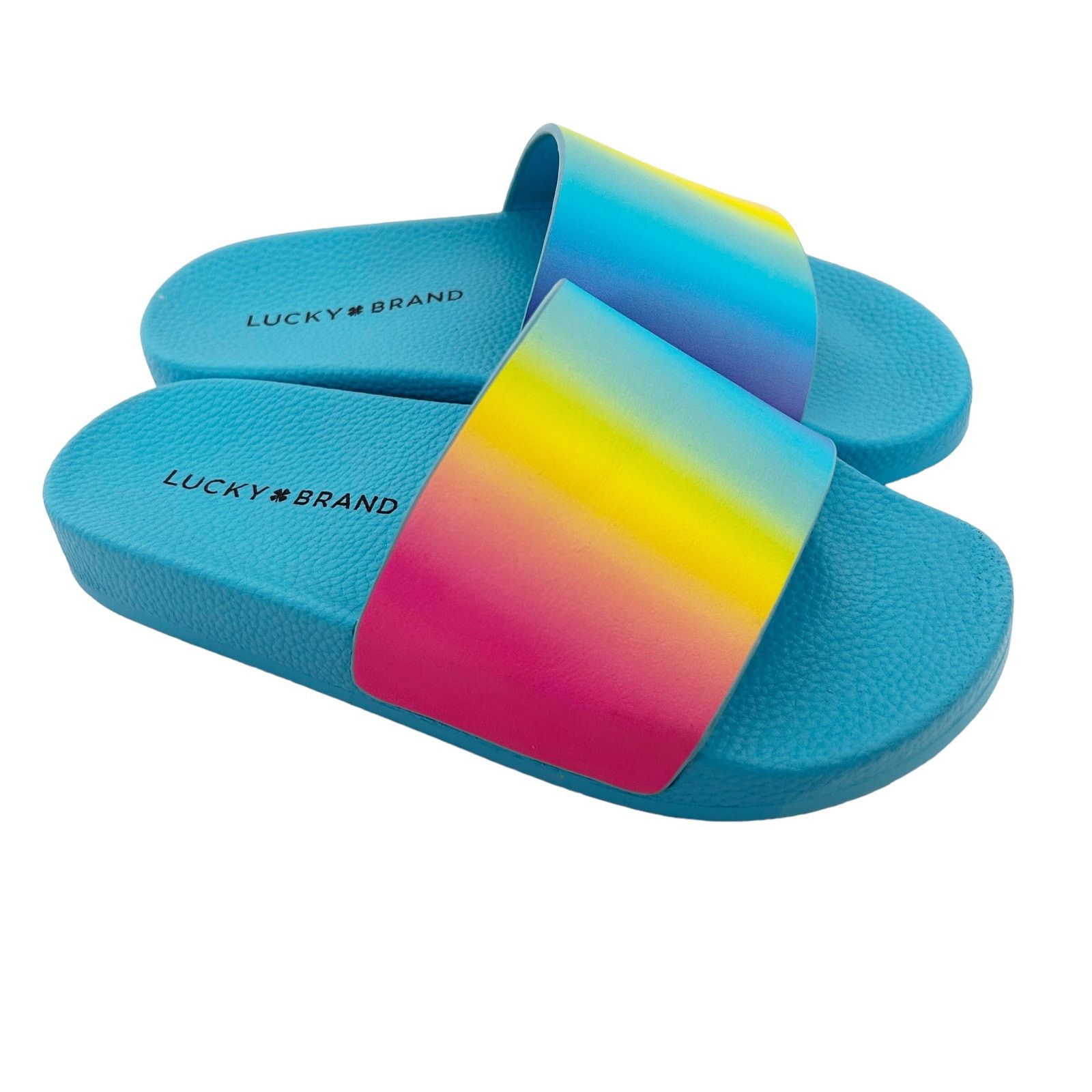Lucky Brand Lucky Brand Parker Rainbow Ombre Slides Sz 7 Size US 7 / IT 37 - 6 Thumbnail
