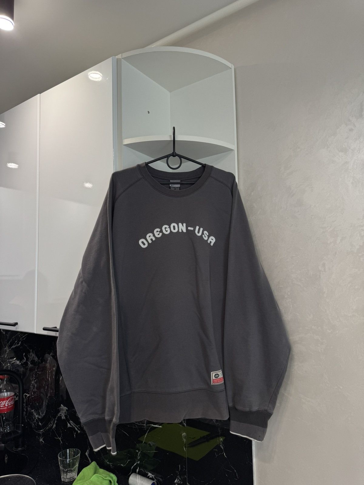 Nike Vintage Nike Big Logo Oregon USA🇺🇸 sweatshirt Size US XL / EU 56 / 4 - 1 Thumbnail