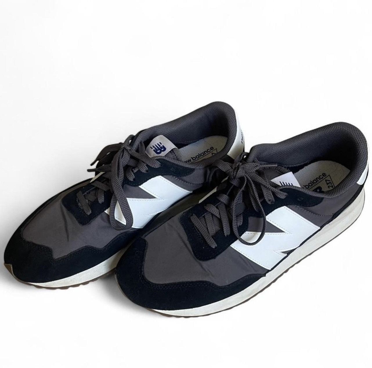 New Balance New Balance 237 Grey Black and White Sneakers Trainers Size US 12 / EU 45 - 4 Thumbnail