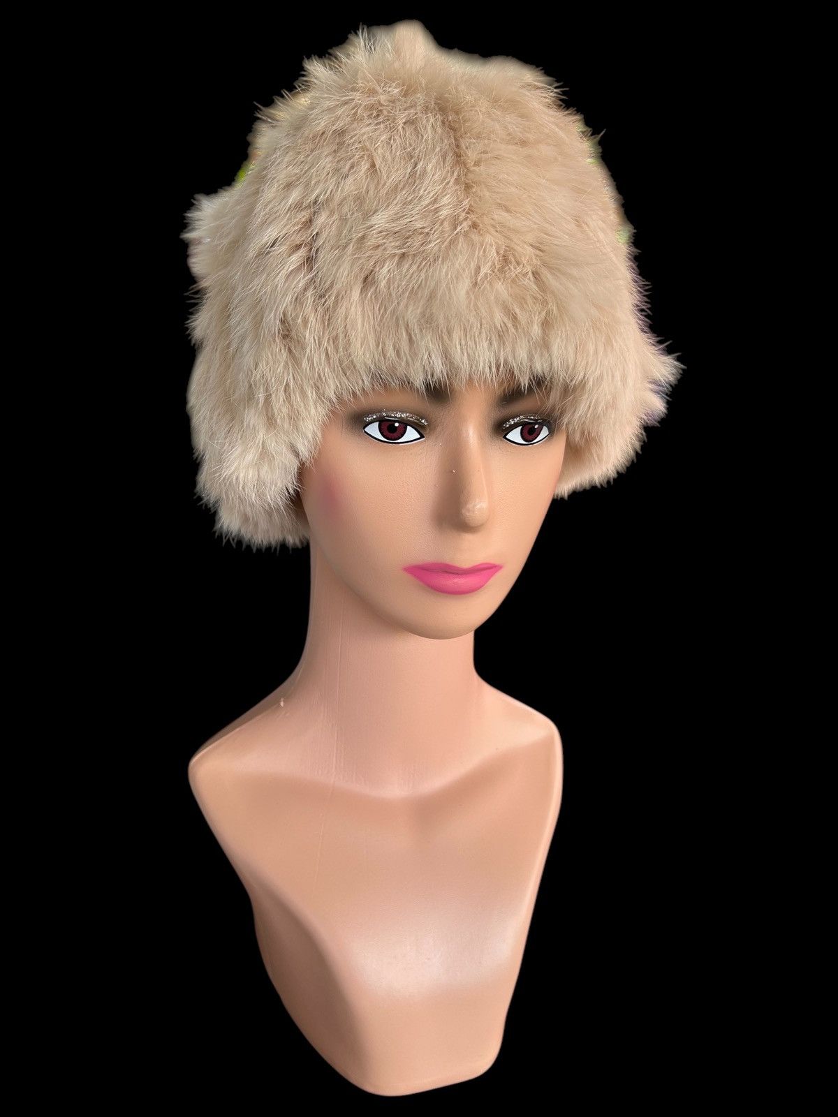 Japanese Brand × Kapital × Vintage Accessory PageBoy Fur Beanie Hats Size ONE SIZE - 1 Thumbnail
