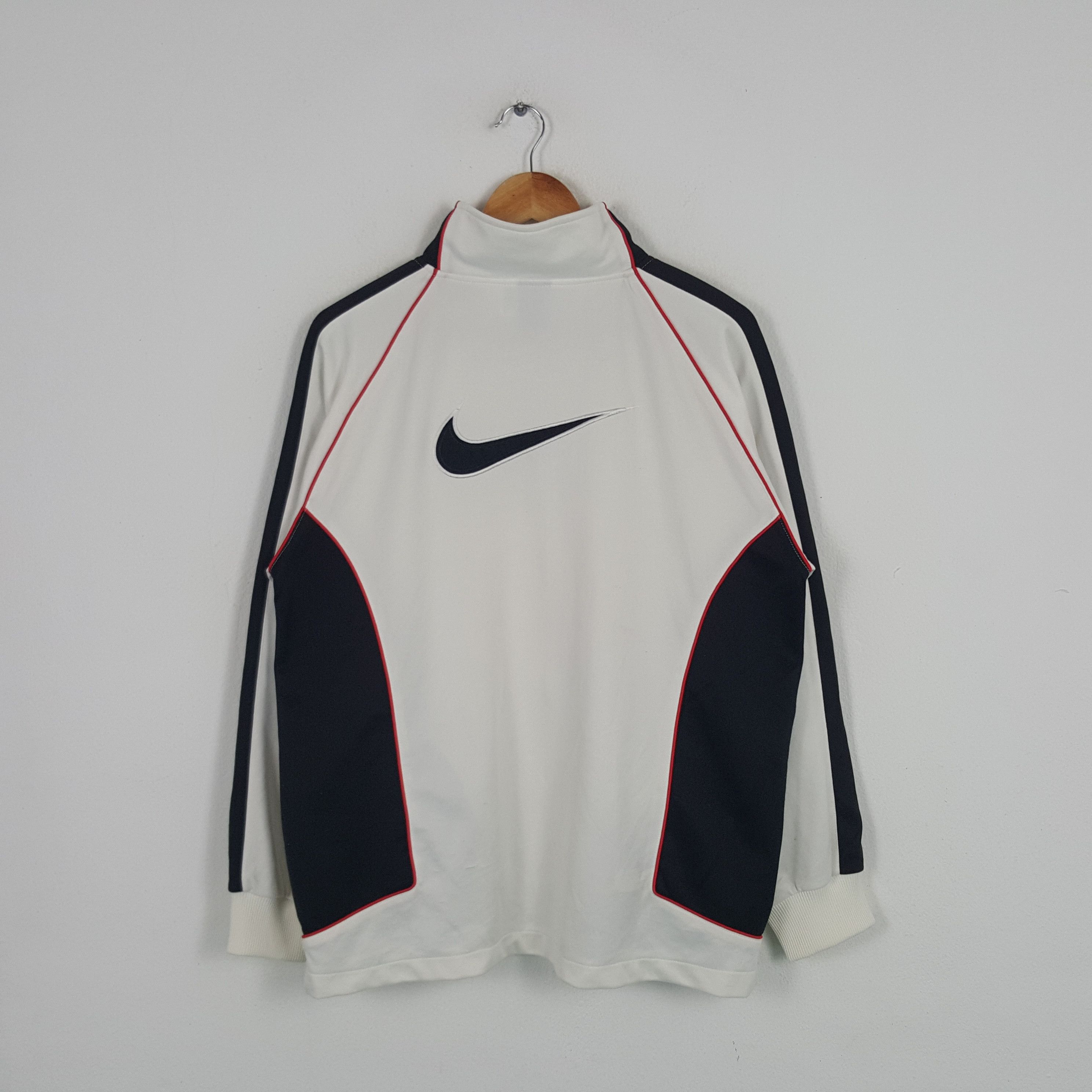 Nike × Vintage Vintage Nike Sports Style Center Swoosh Jacket Size US L / EU 52-54 / 3 - 1 Thumbnail
