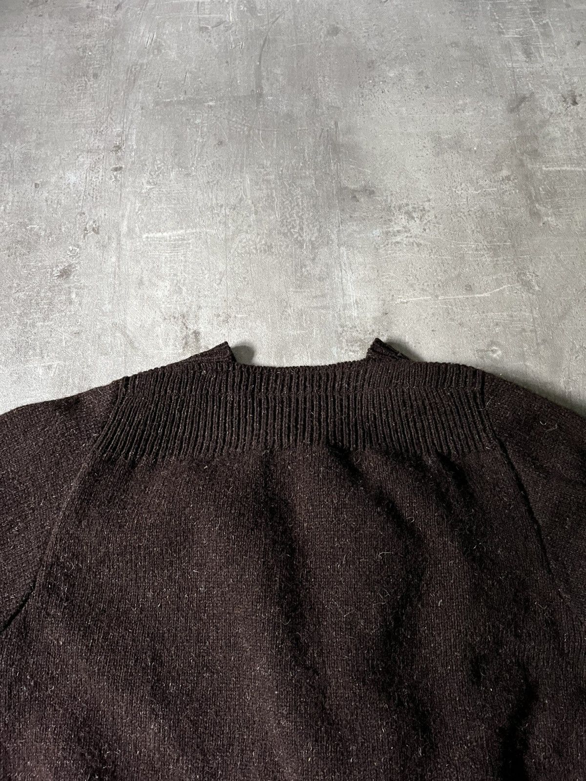 Raf Simons Raf Simons A/W 2020.2021 Pin wool brown sweater Size US L / EU 52-54 / 3 - 8 Thumbnail