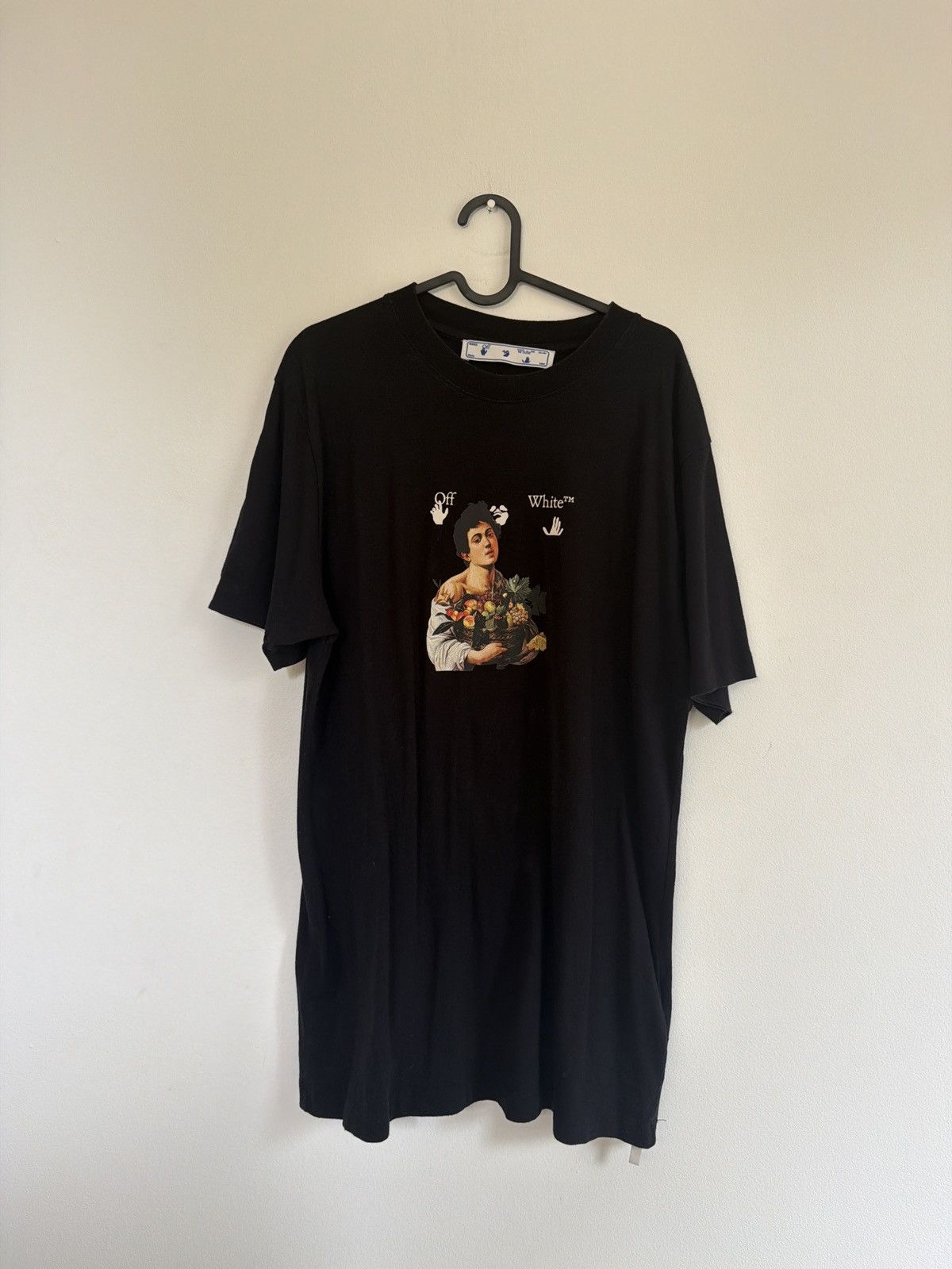 Off-White Off white Caravaggio Boy TEE Size US L / EU 52-54 / 3 - 1 Thumbnail