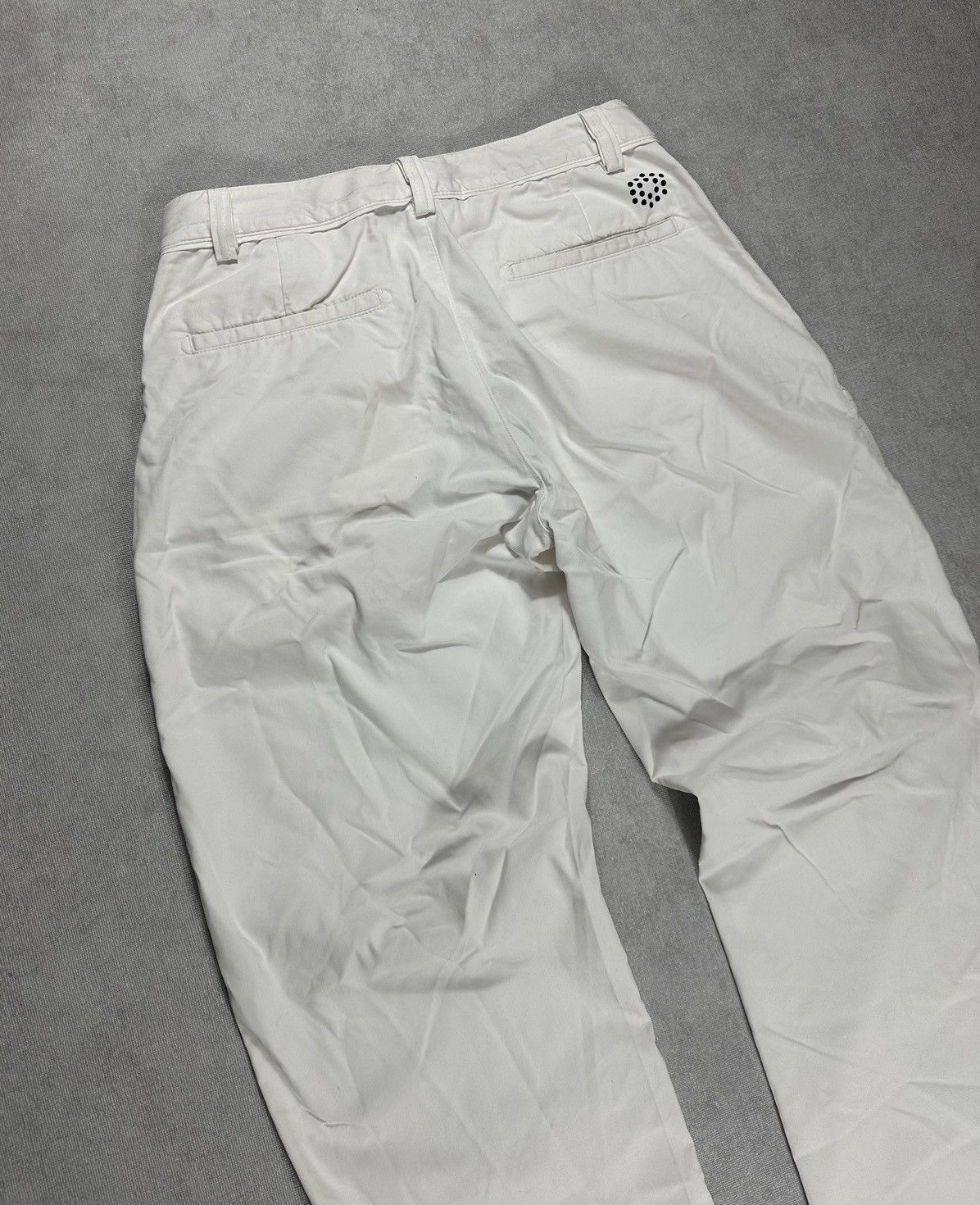 Puma Puma White Nylon Y2K Track Pants Size US 30 / EU 46 - 2 Thumbnail