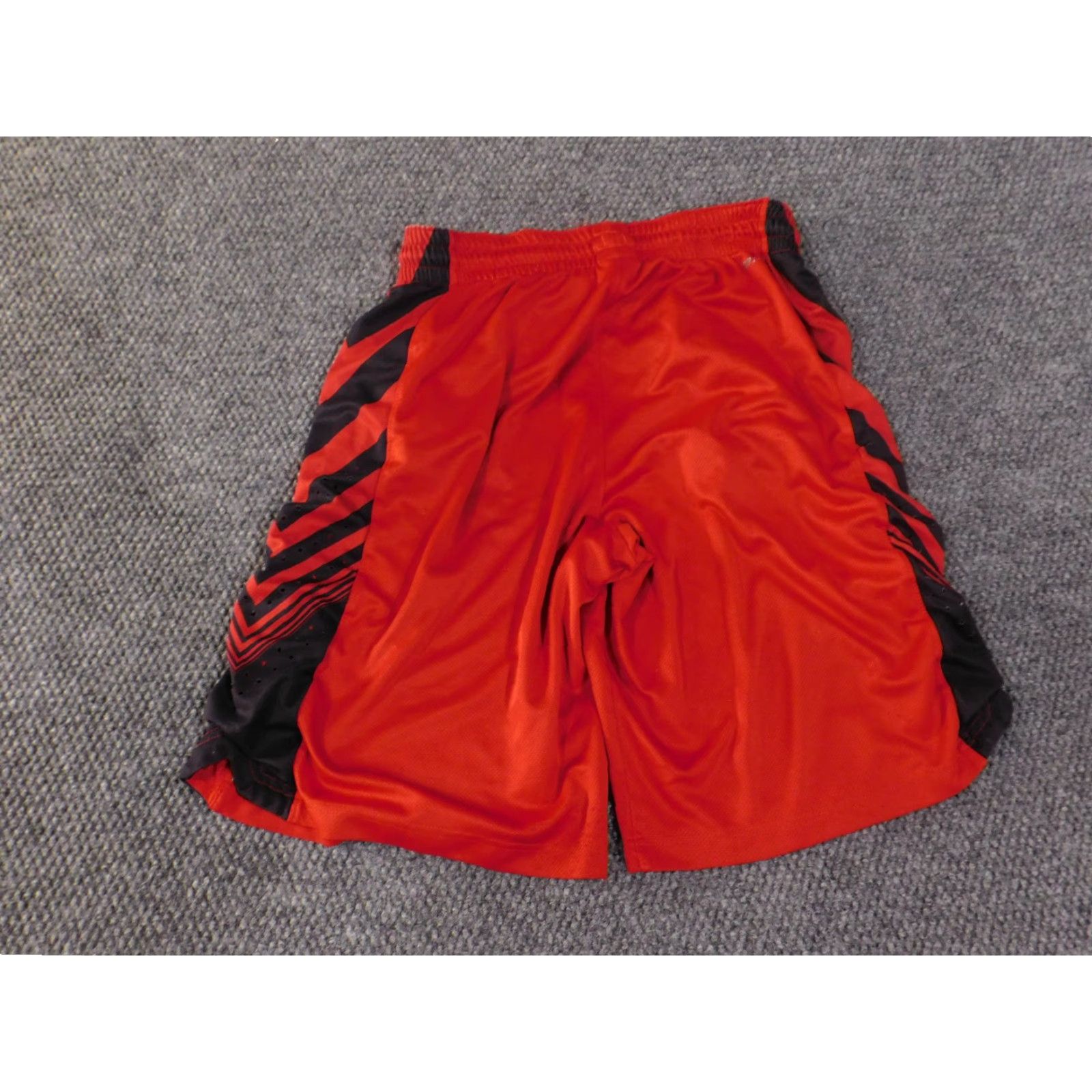Nike Nike Dri-FIT Shorts Mens L red Athletic Basketball Pockets Drawstring Elastic Waist Quick Dry Moisture Wicking Inseam 10 in Regular Size US 33 - 7 Thumbnail