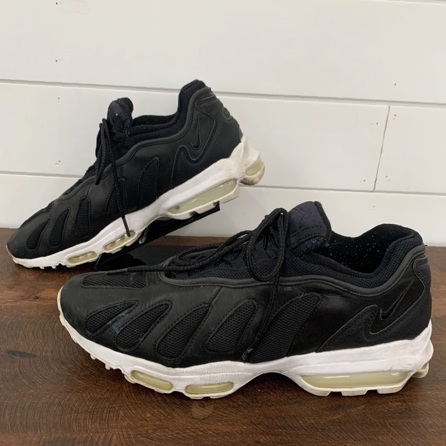 Nike NIKE AIR MAX 96 XX QS Black White SWOOSH 870165-002 Low Top Sneaker Men’s 11 Size US L / EU 52-54 / 3 - 2 Thumbnail