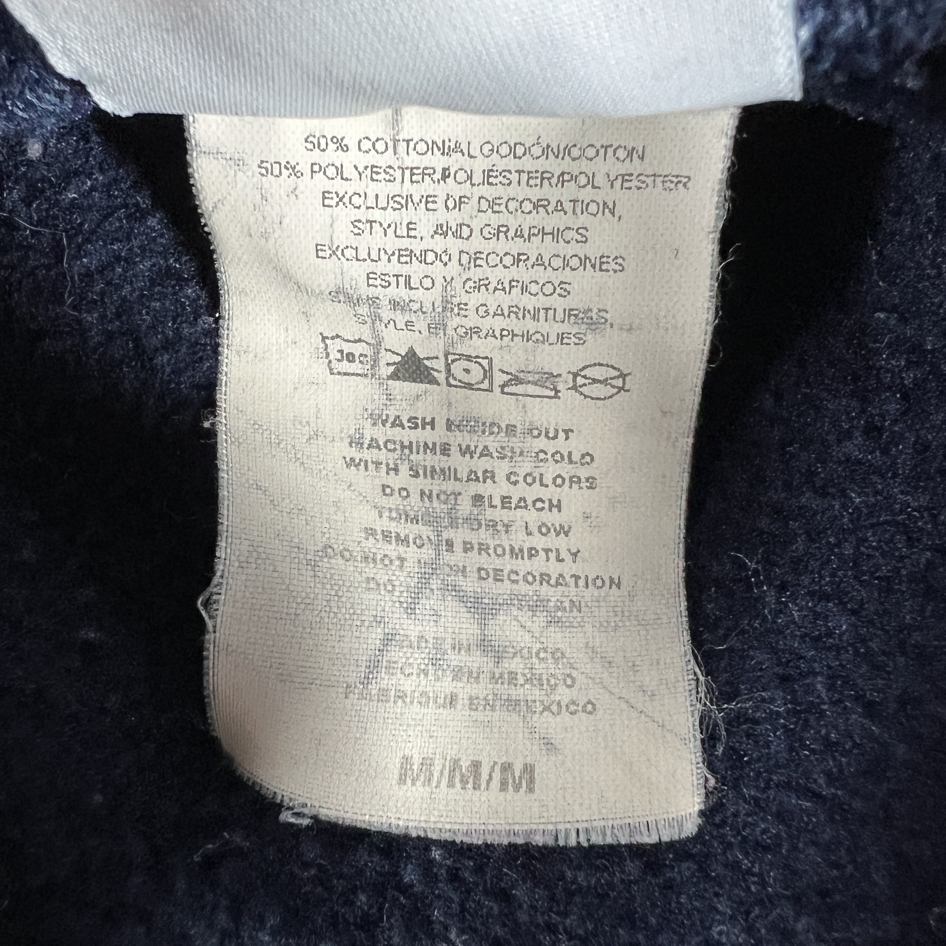 NFL Y2K NFL New England Patriots Sweater Faded Full Zip Hoodie Size US M / EU 48-50 / 2 - 9 Thumbnail